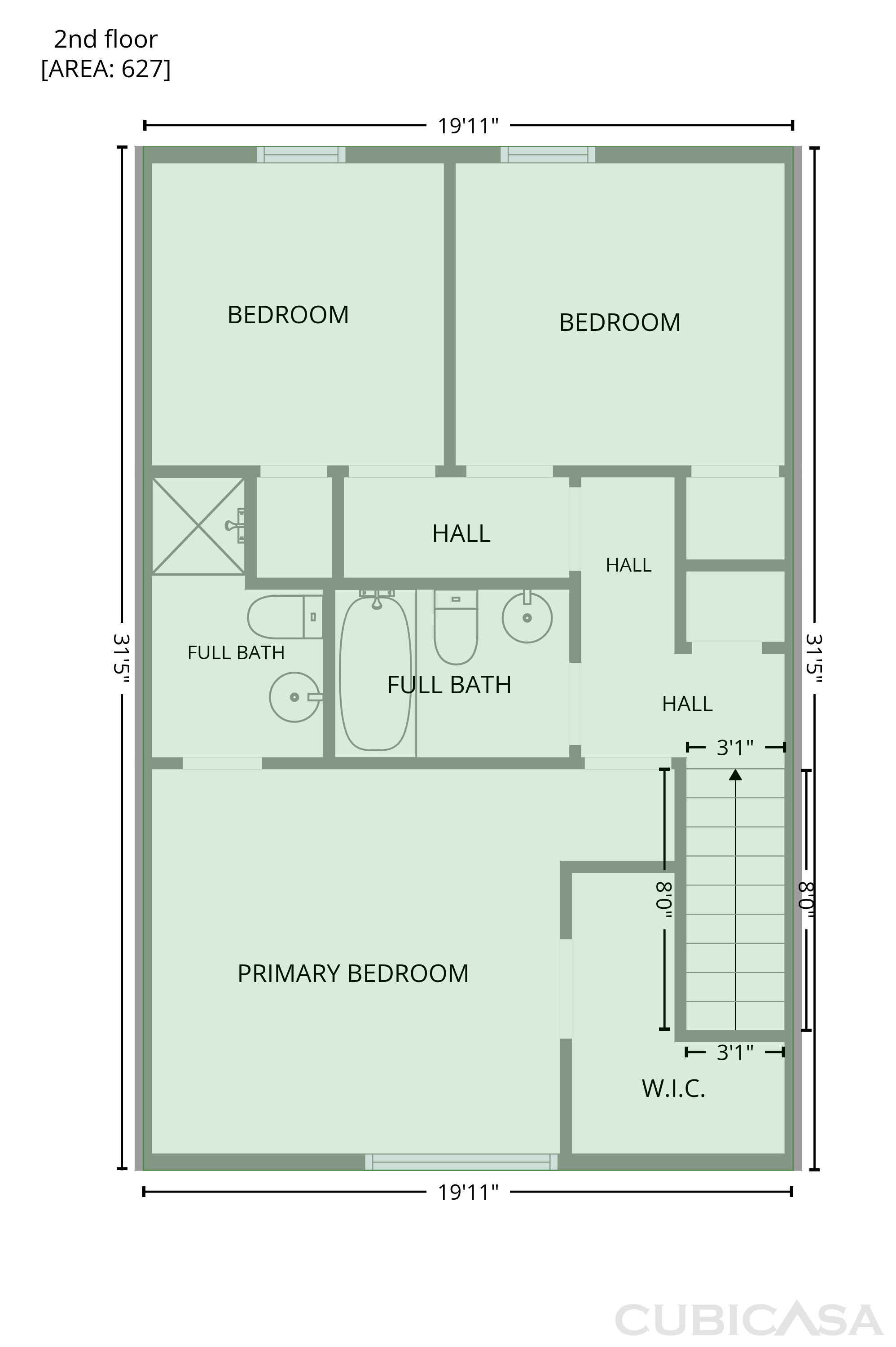 Second Floor of 1500 Waybridge Ln, Charlotte, NC