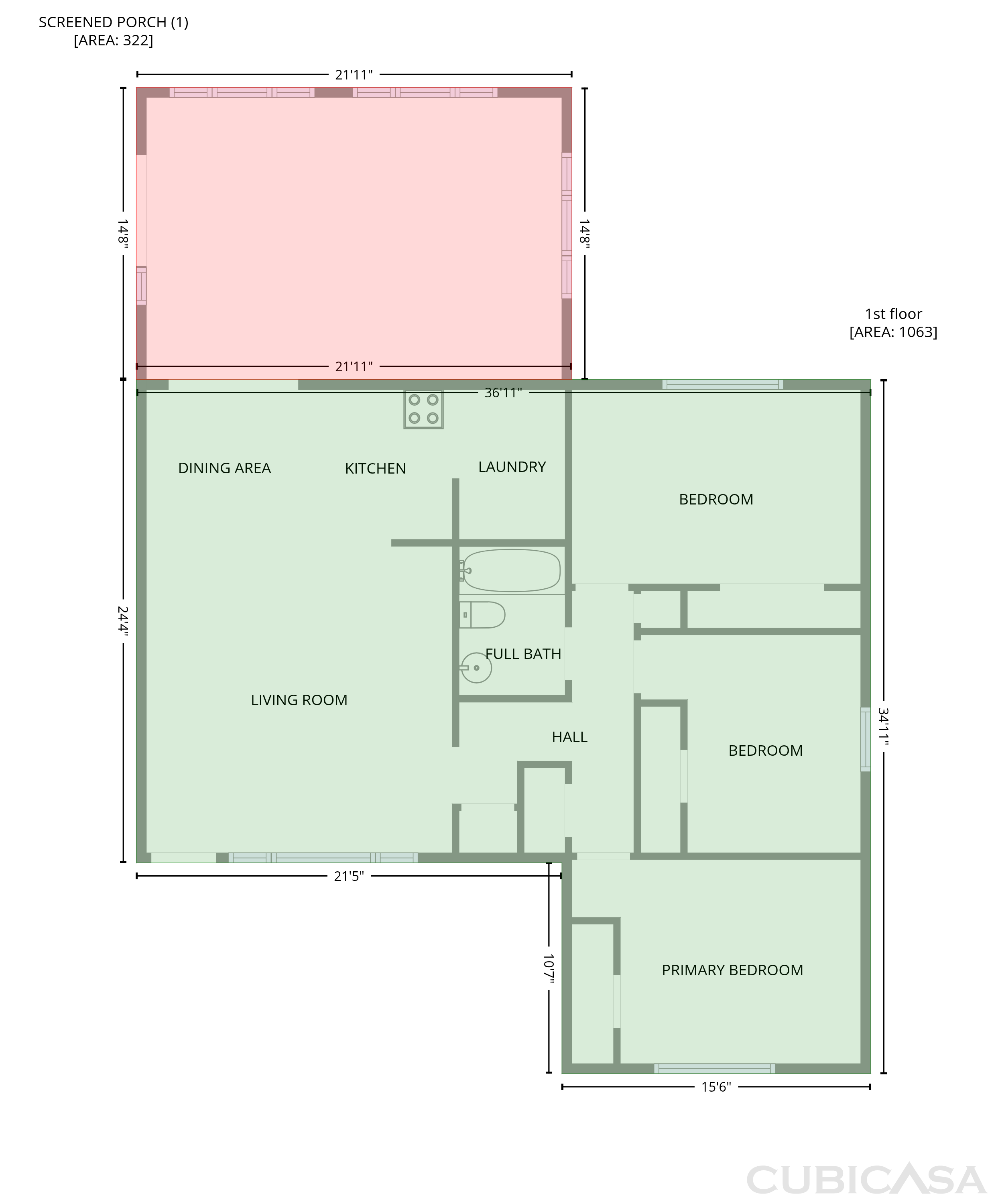 Main Floor of 7827 Glen Tree Dr, Citrus Heights, CA
