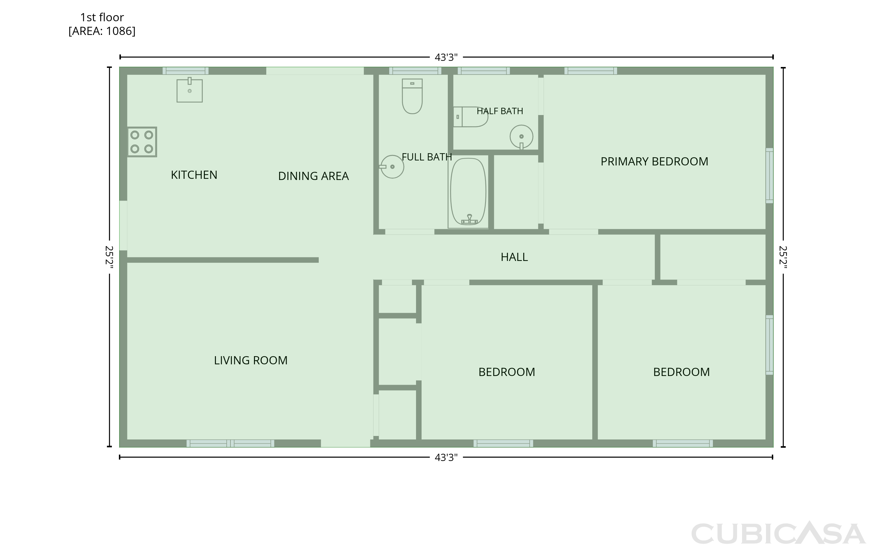 Main Floor of 28 11th St, Greer, SC