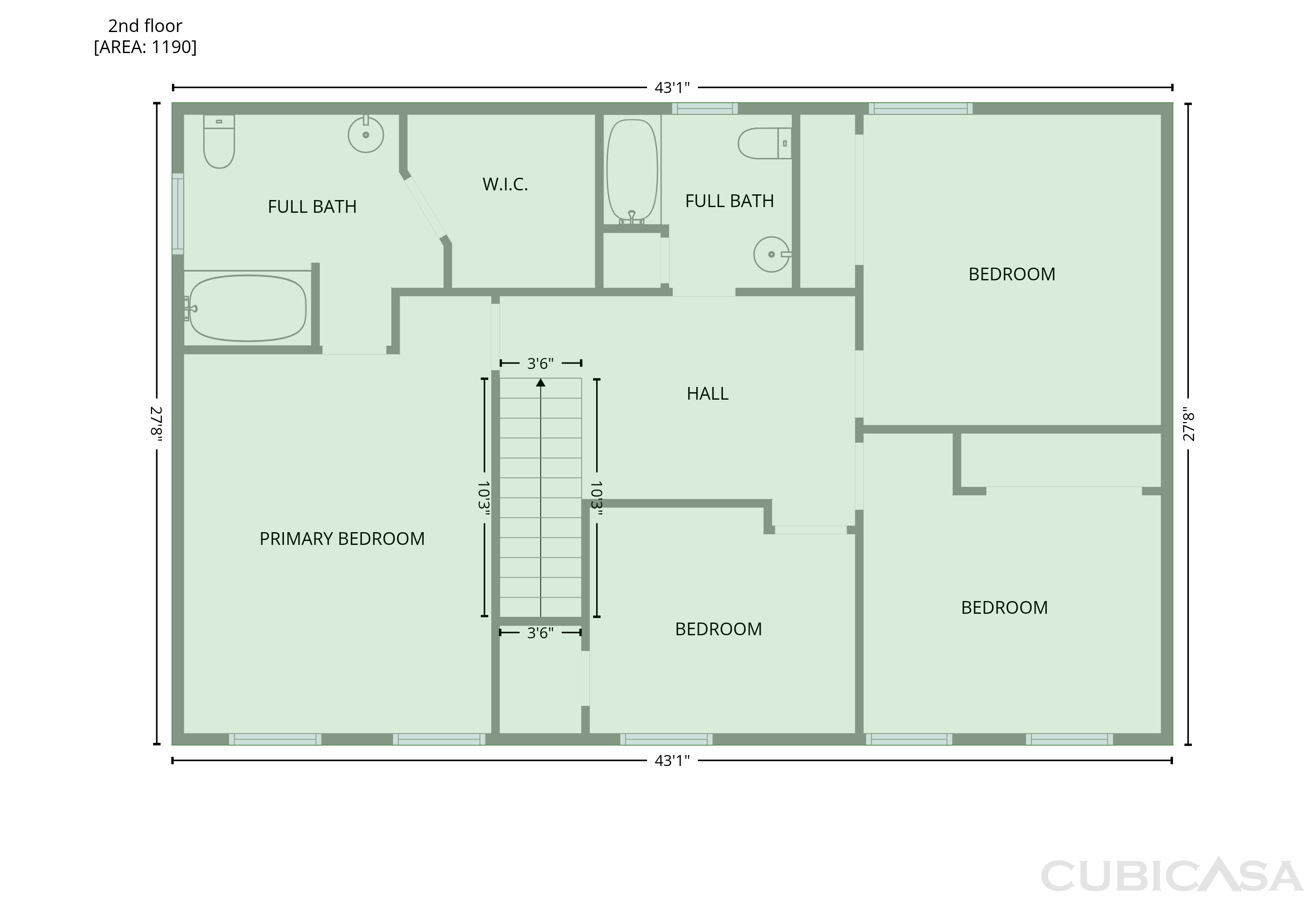 Third Floor of 1117 Thornberry Dr, Clarksville, TN