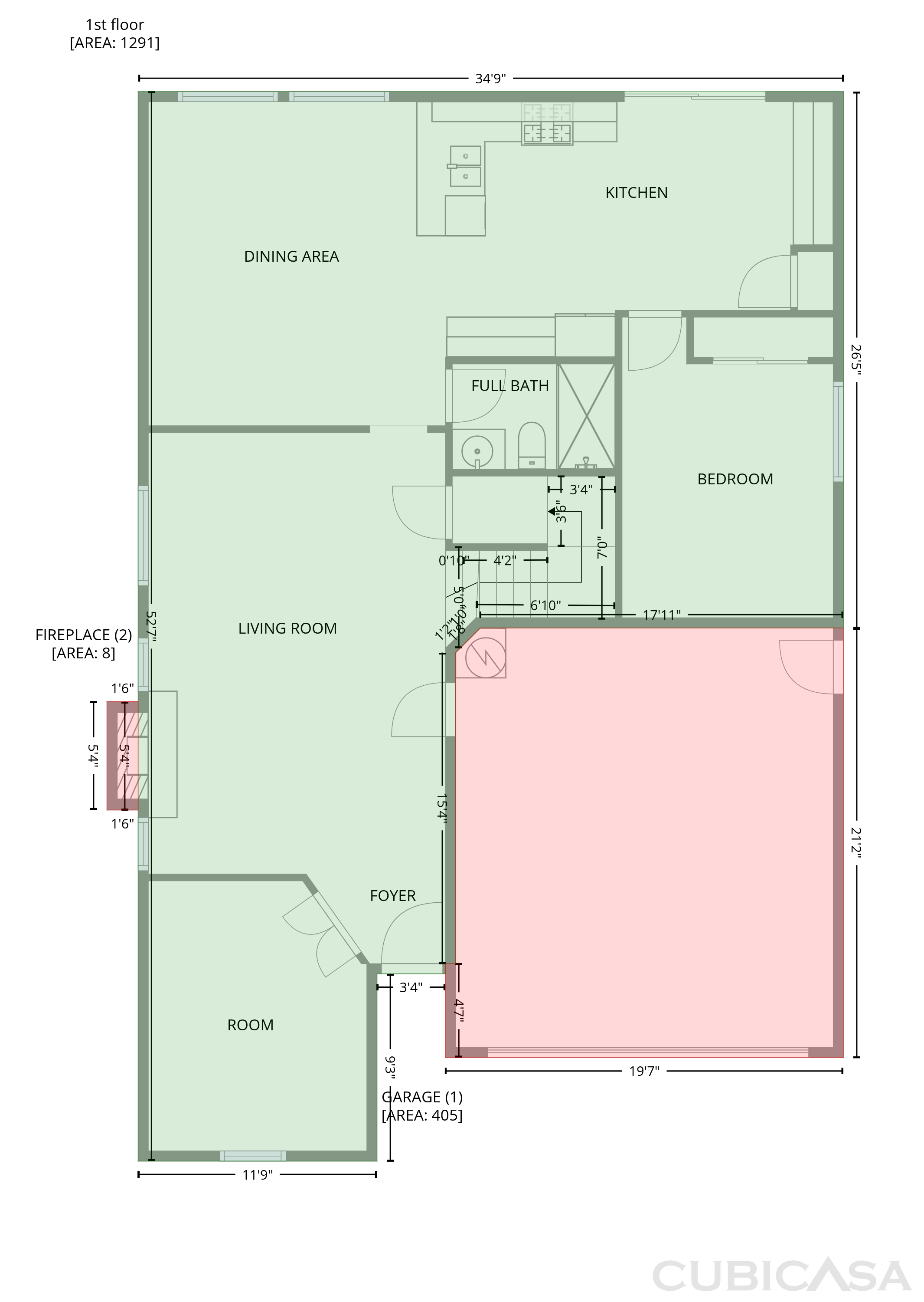 Main Floor of 224 Pinecrest Ct, Roseville, CA