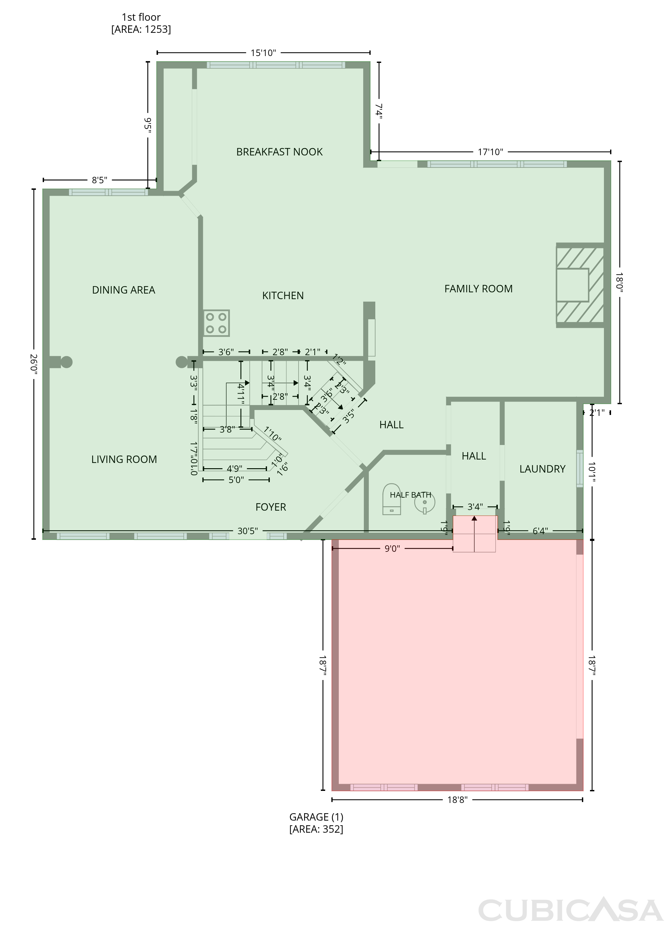 Second Floor of 1872 Bakers Mill Rd, Dacula, GA
