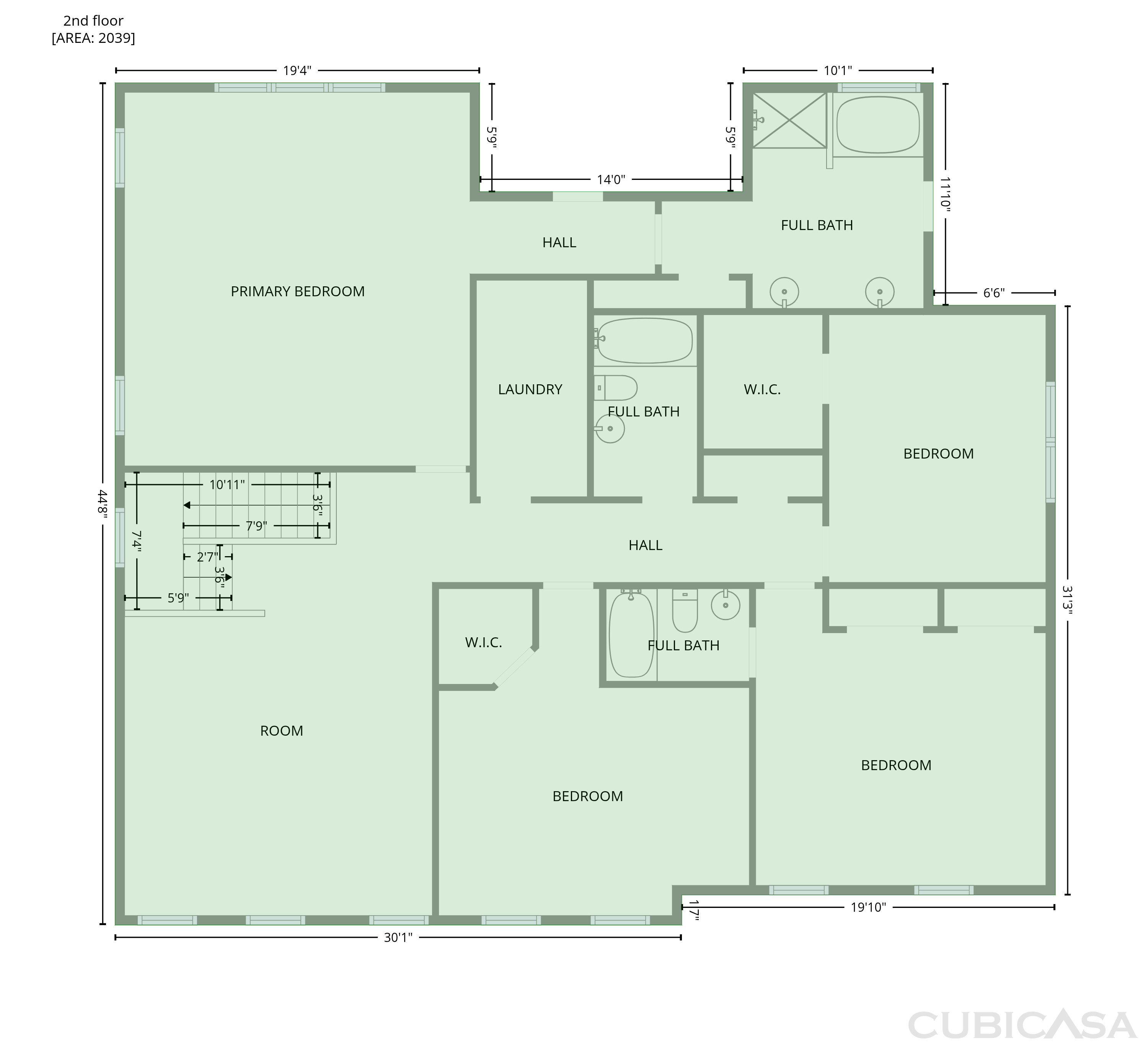 Second Floor of 5237 Emerald Spring Dr, Knightdale, NC