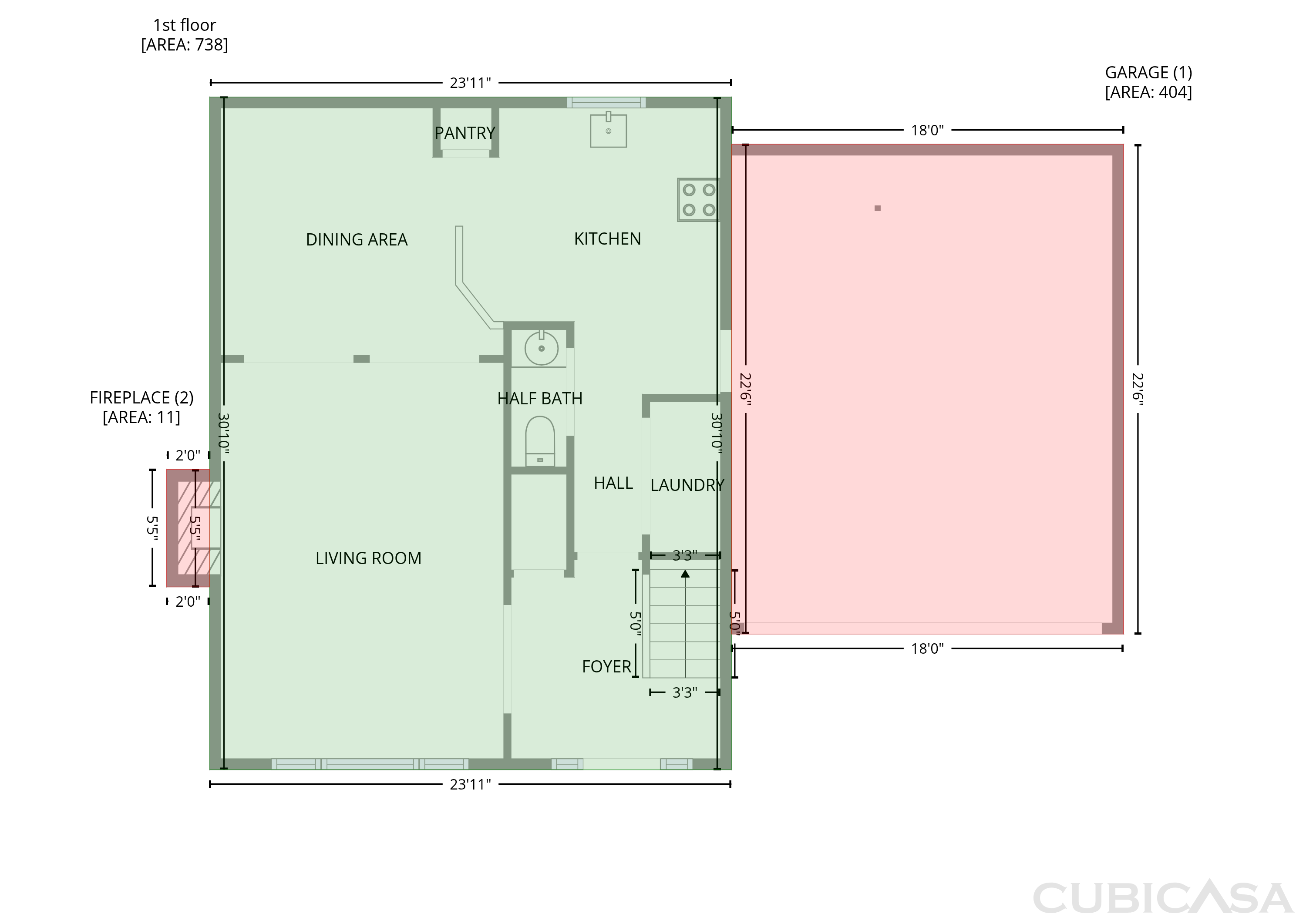 Main Floor of 215 Twin Brook Way, Lawrenceville, GA