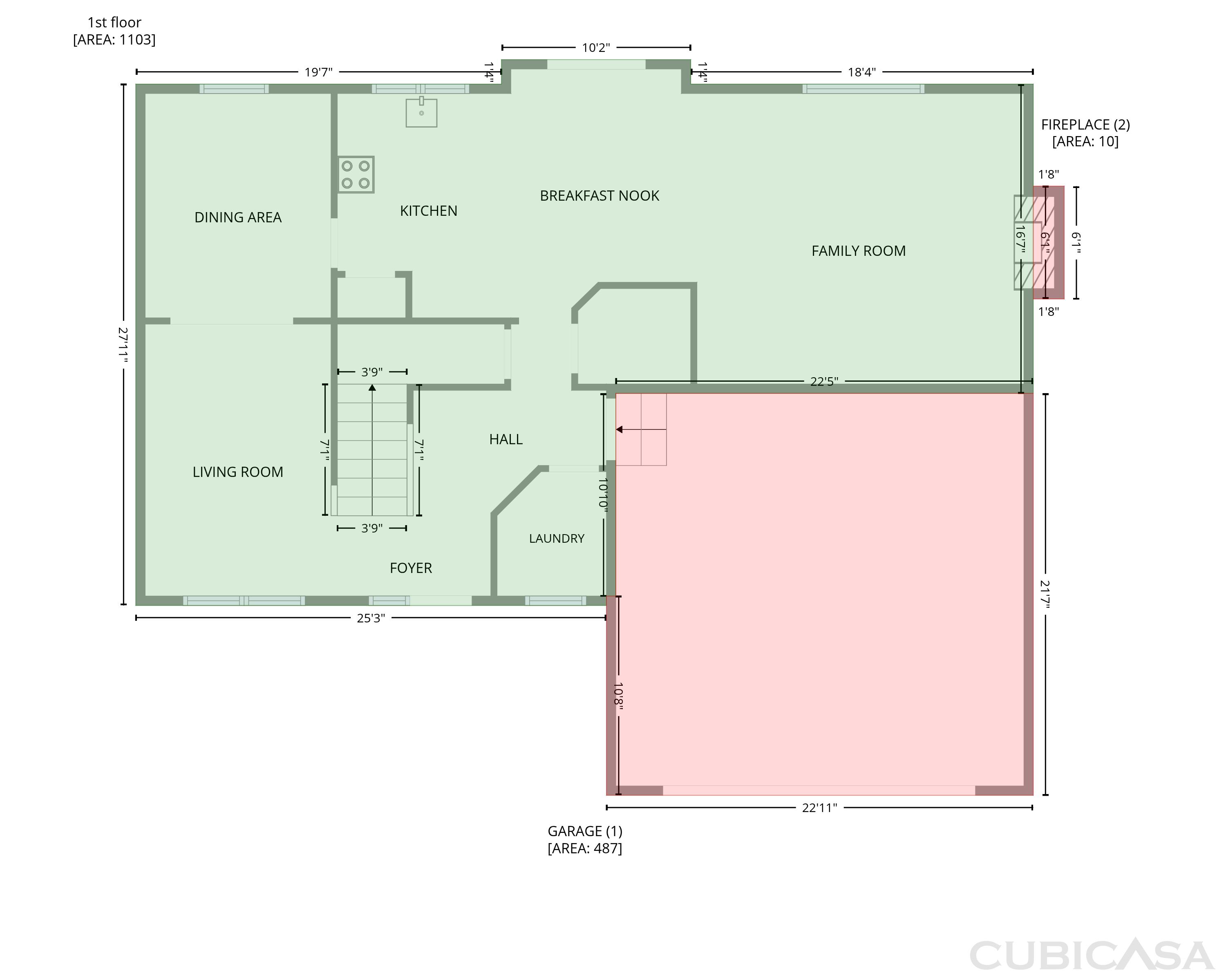 Main Floor of 152 Woodcote Dr, Gaston, SC
