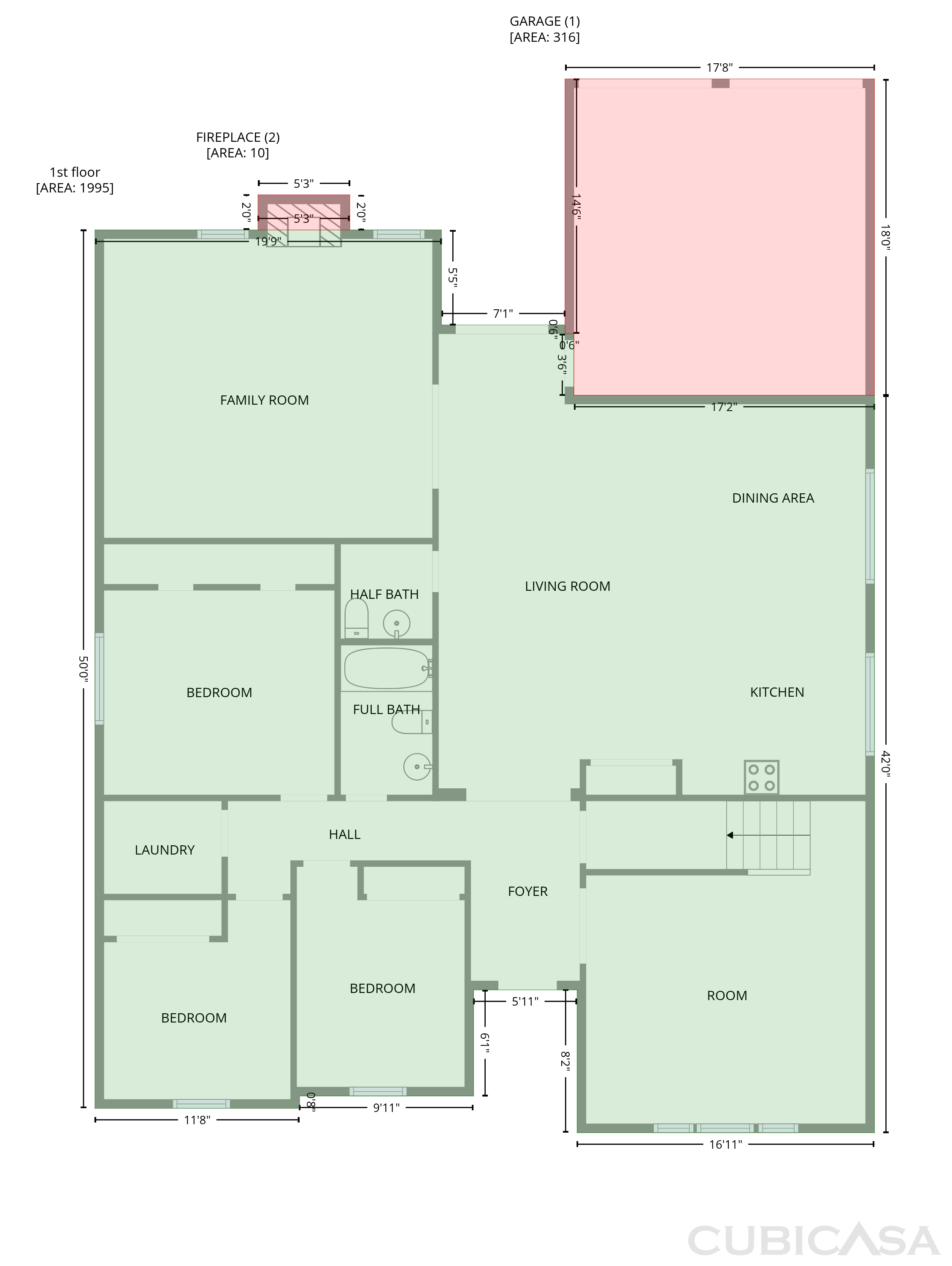 Main Floor of 1711 Kennedy Dr, Wylie, TX