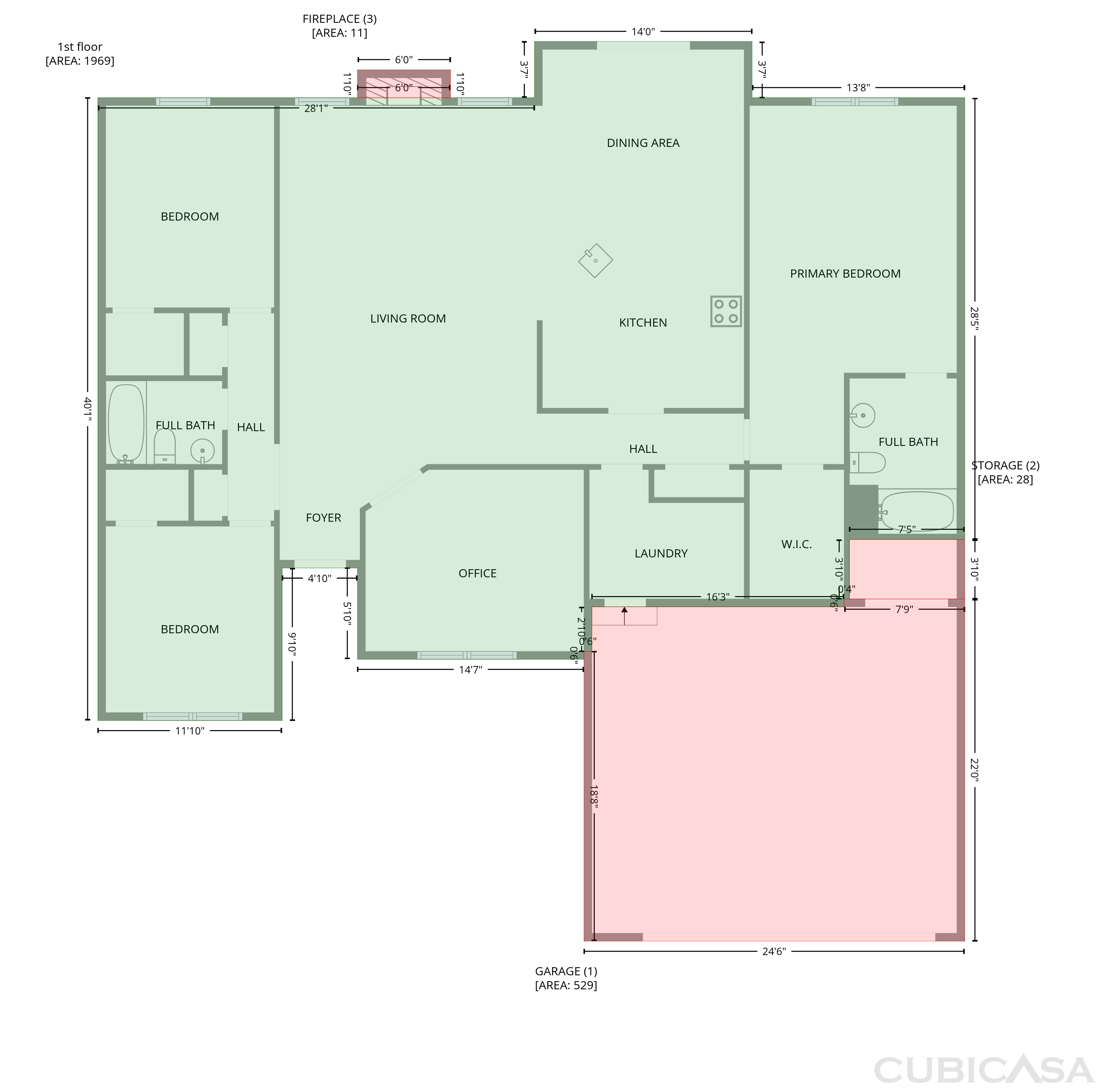 Main Floor of 7118 Langham Ct, Indianapolis, IN