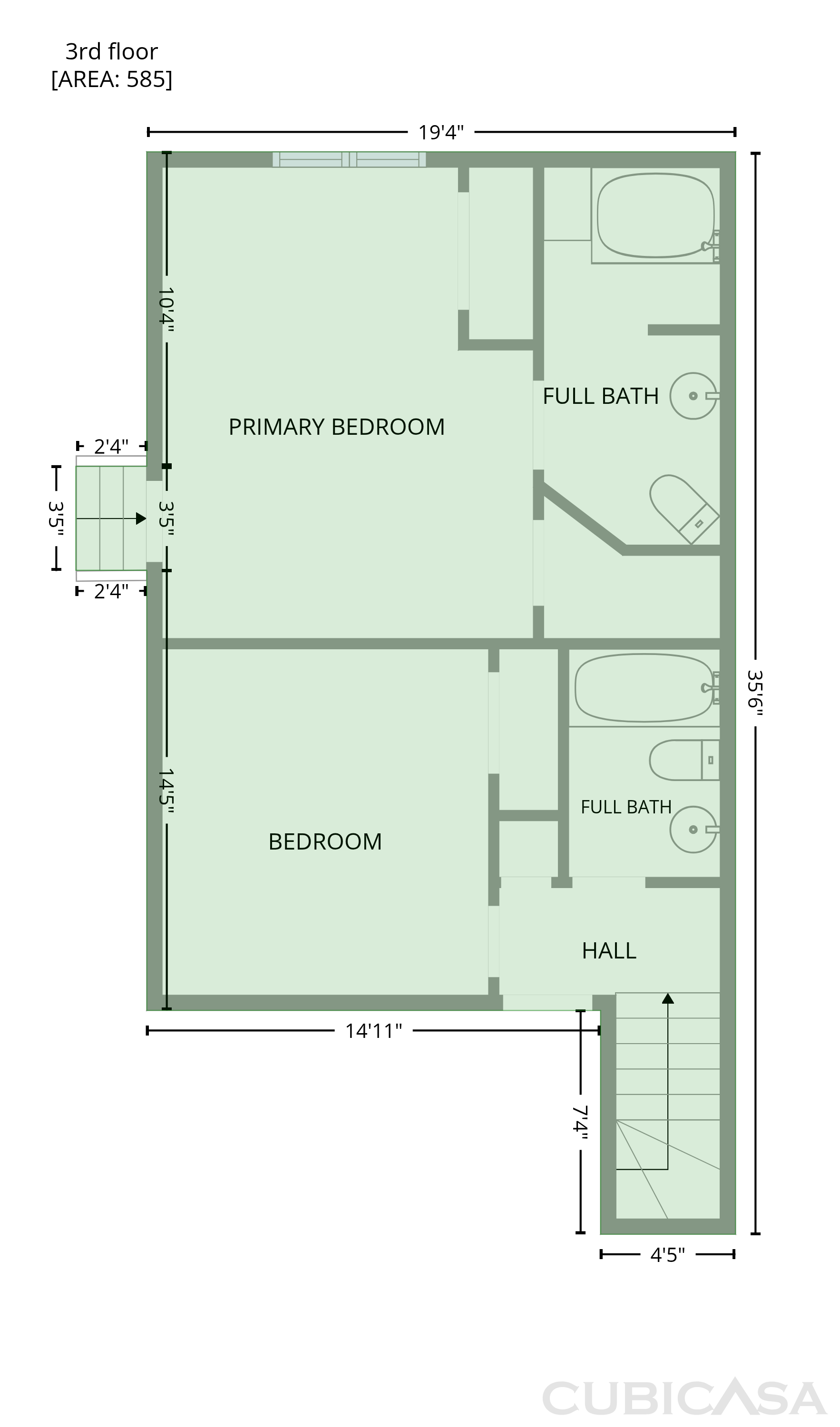 Floor 4 of 661 Main St, Millis, MA