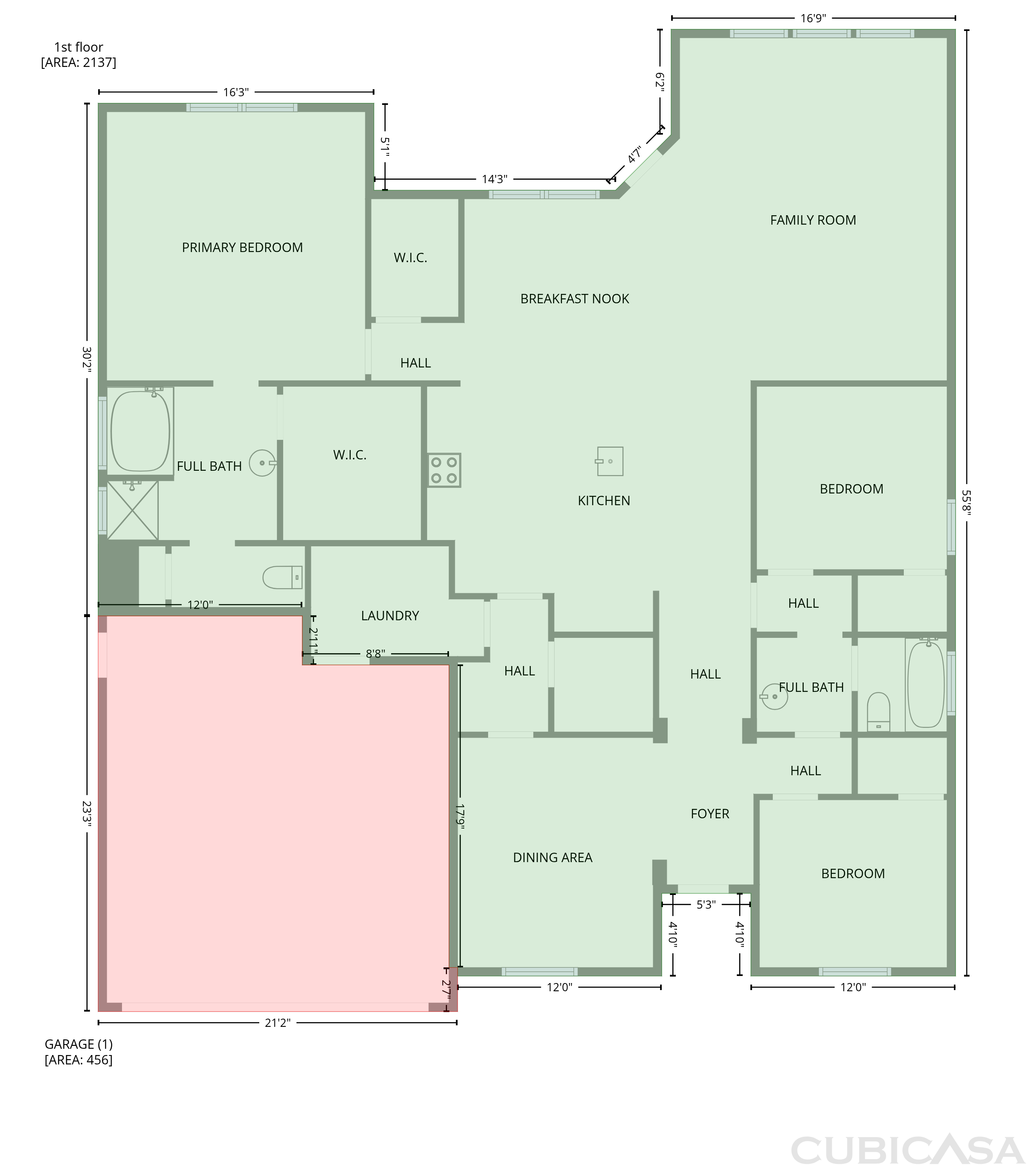 Main Floor of 6906 King George Pl, Corpus Christi, TX