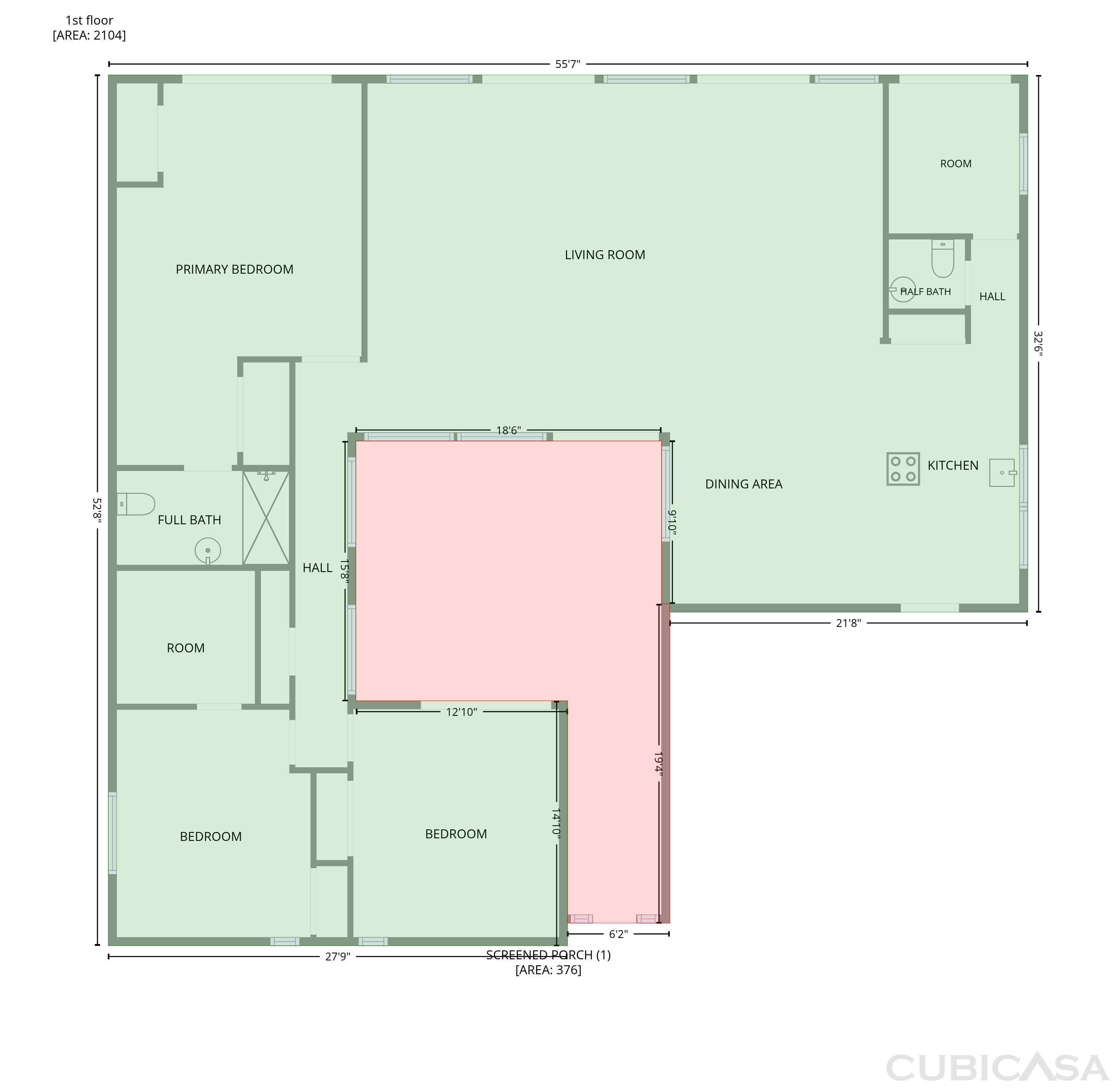 Main Floor of 2623 Lynnhaven Ter, Jacksonville, FL