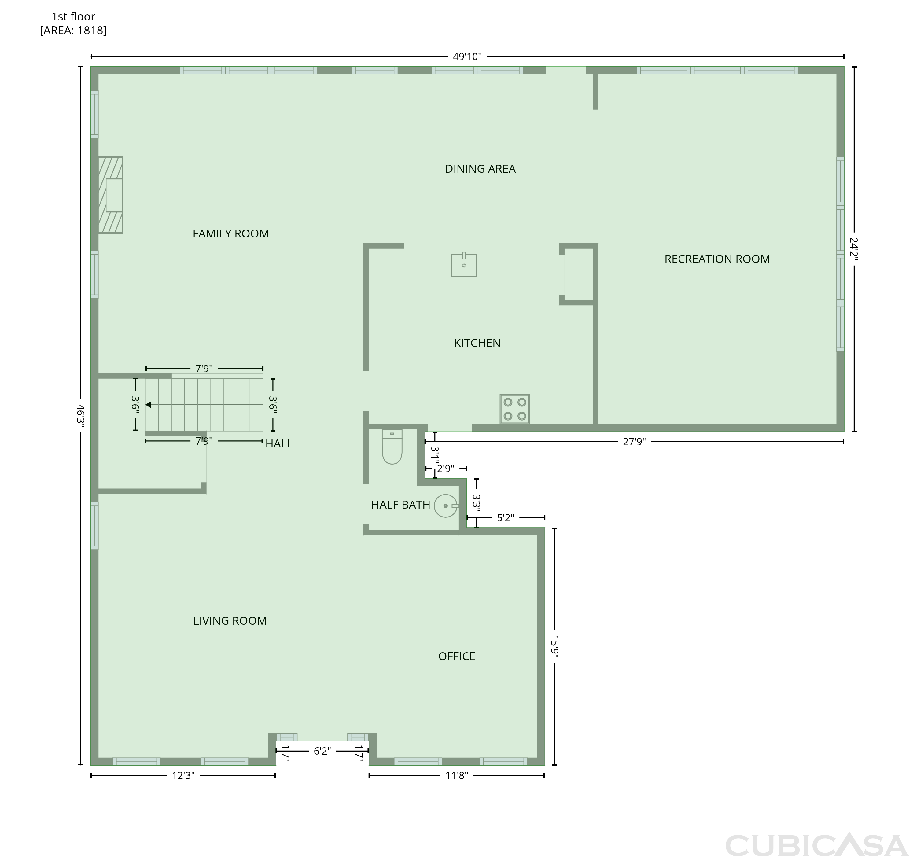 Main Floor of 5237 Emerald Spring Dr, Knightdale, NC