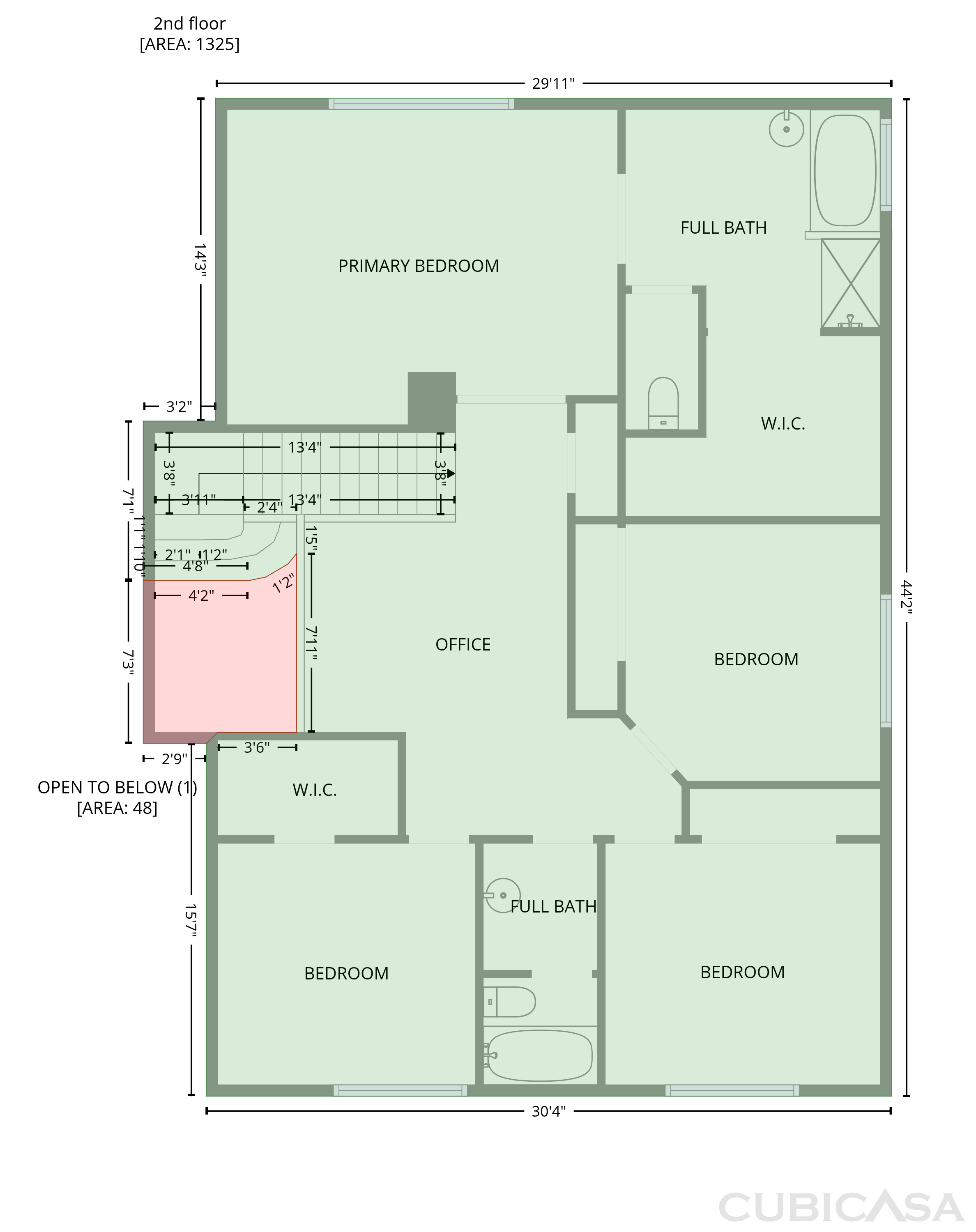 Second Floor of 3341 E Javelina Ave, Mesa, AZ