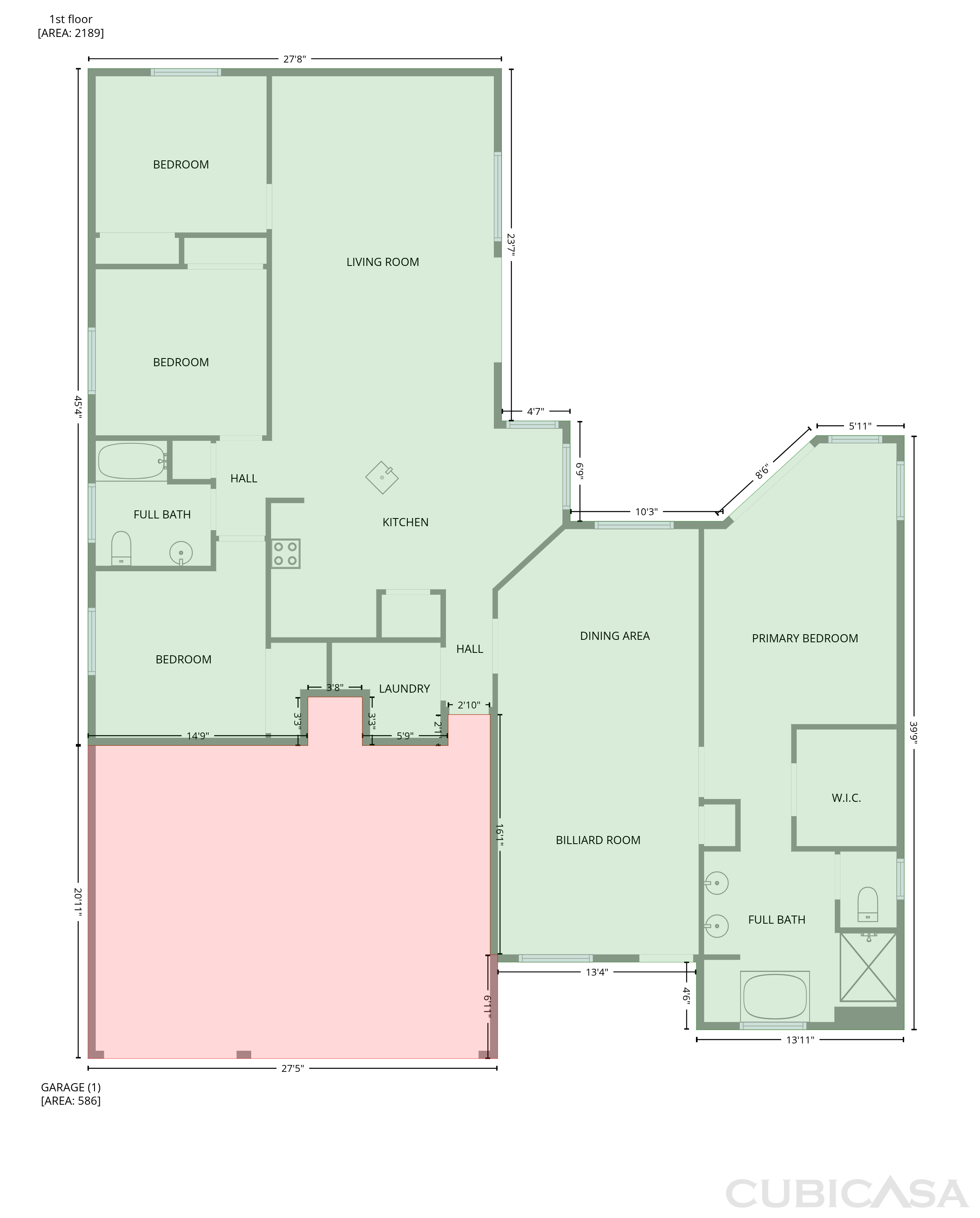 Main Floor of 6461 W Harbin Ridge Way, Tucson, AZ
