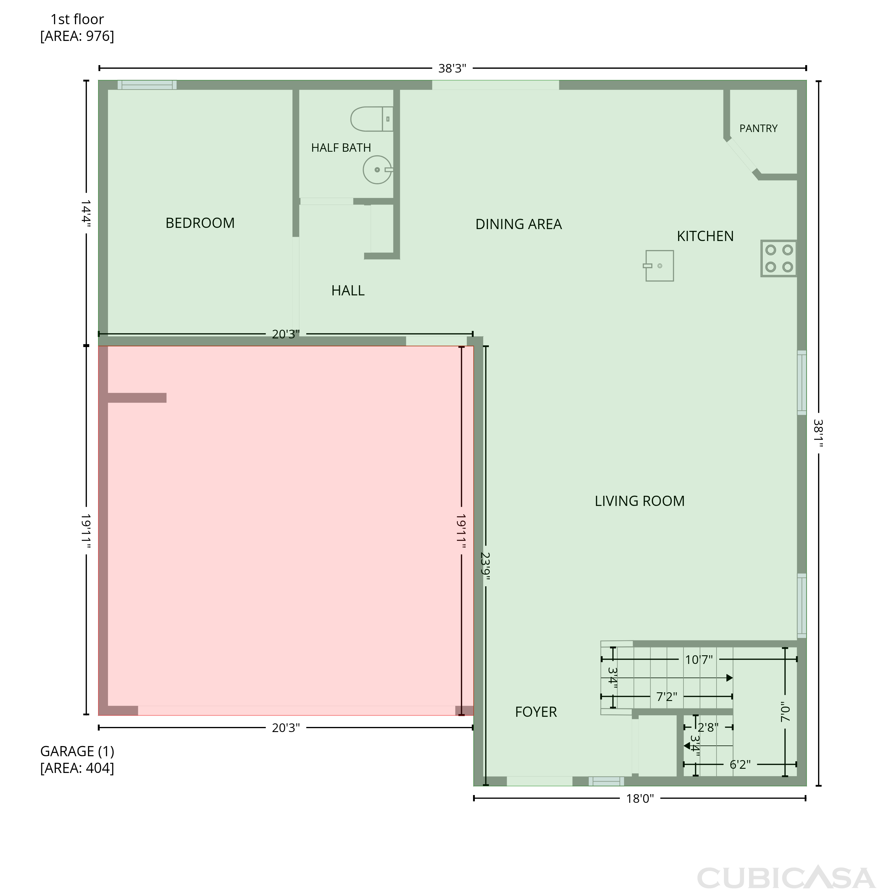 Main Floor of 4066 Calloway Rd, Raeford, NC