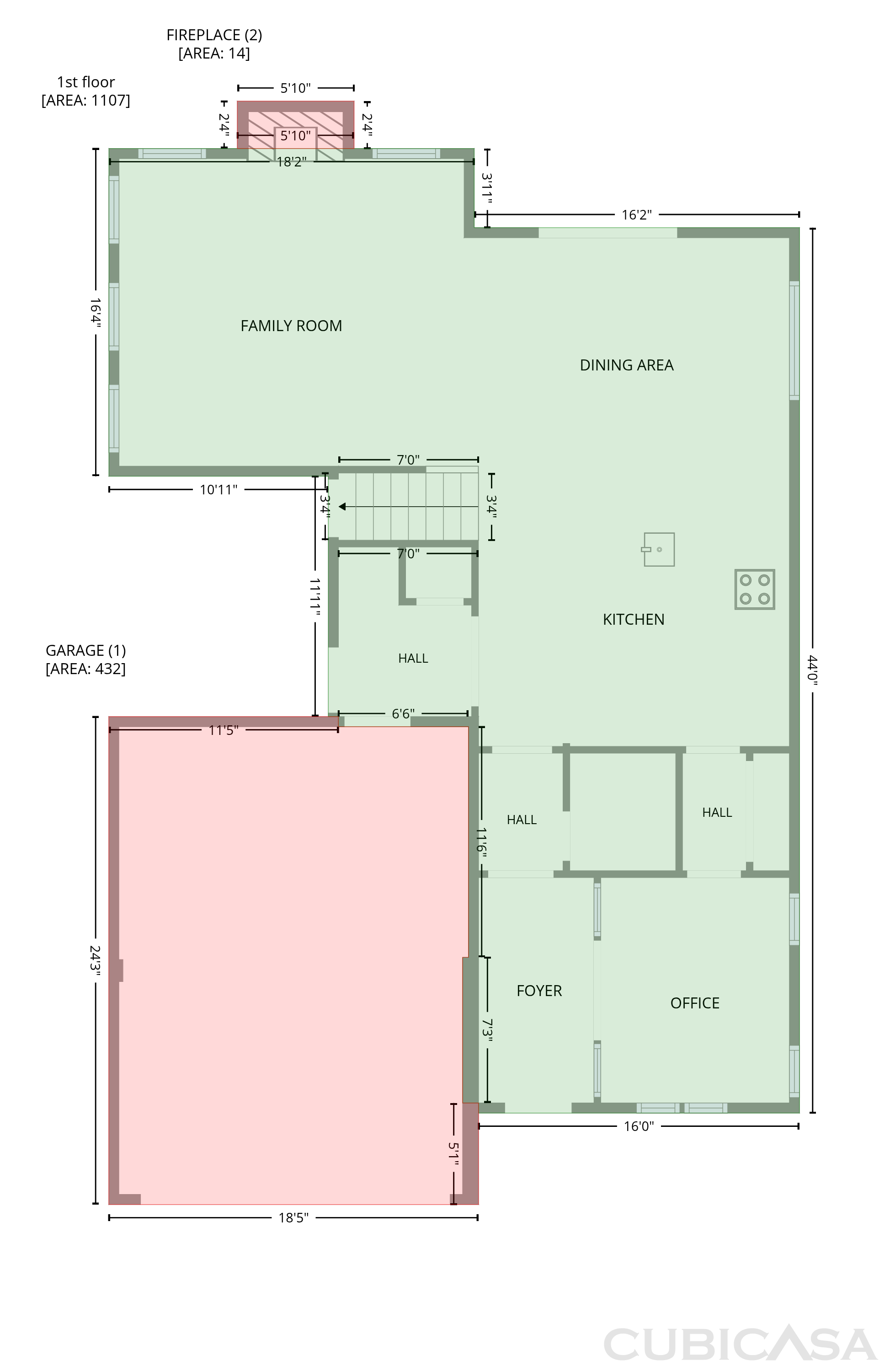 Main Floor of 1102 Meadow Pond Dr, Durham, NC