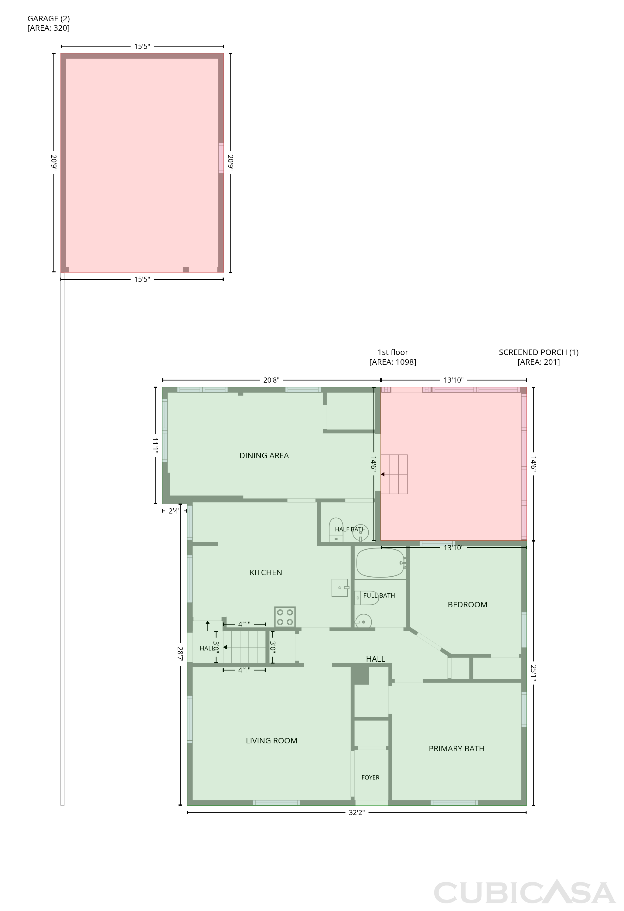 Second Floor of 4069 Griffith Ave, Berkley, MI