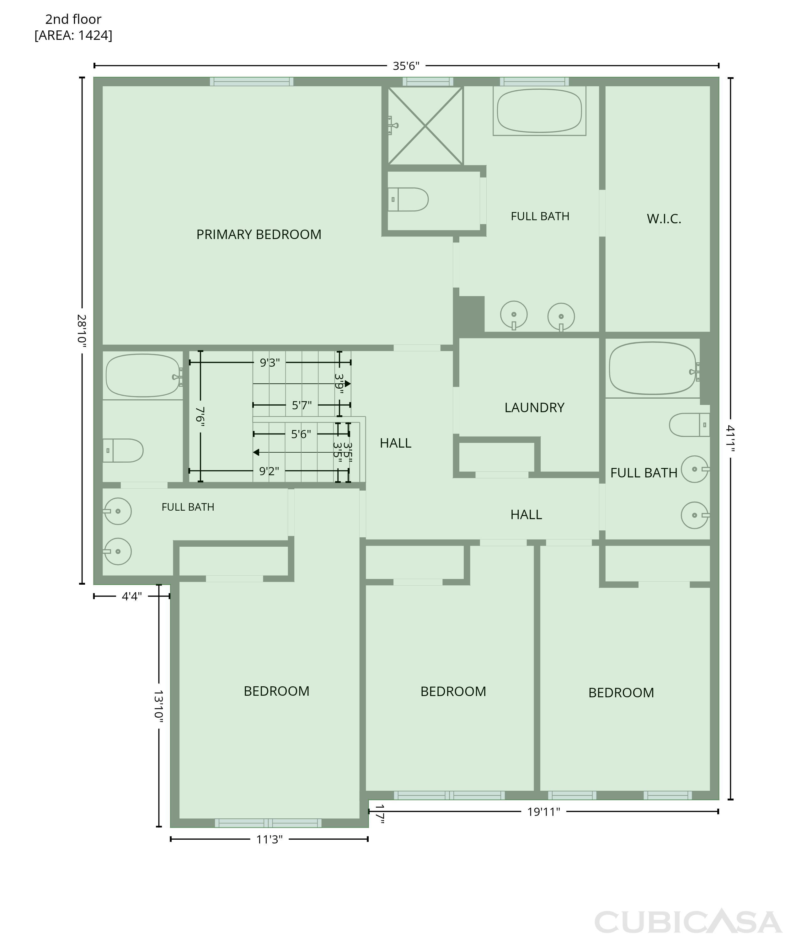 Second Floor of 5317 Winmire Ln, Stone Mountain, GA