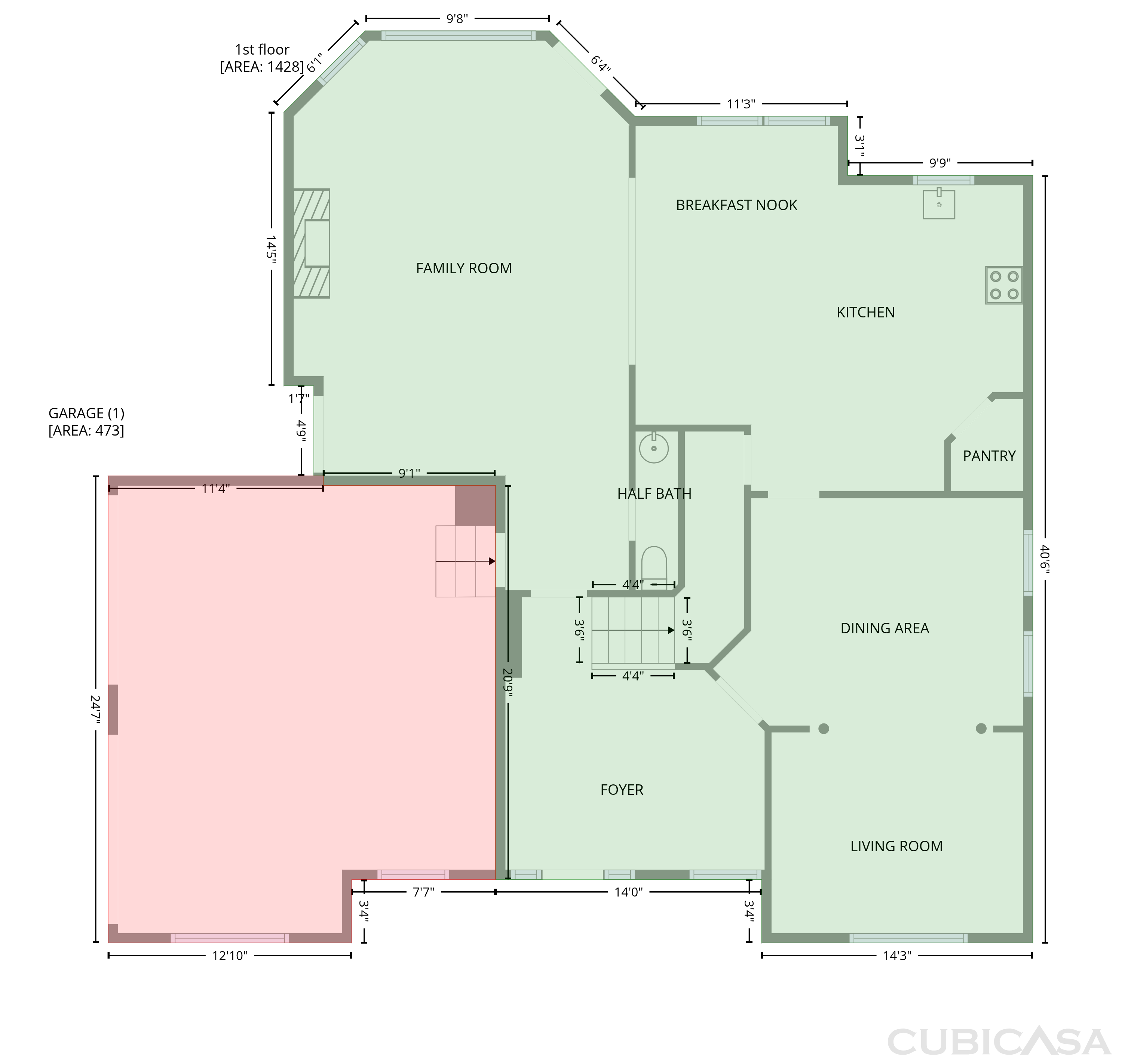 Main Floor of 11106 Brush Hollow Rd, Matthews, NC
