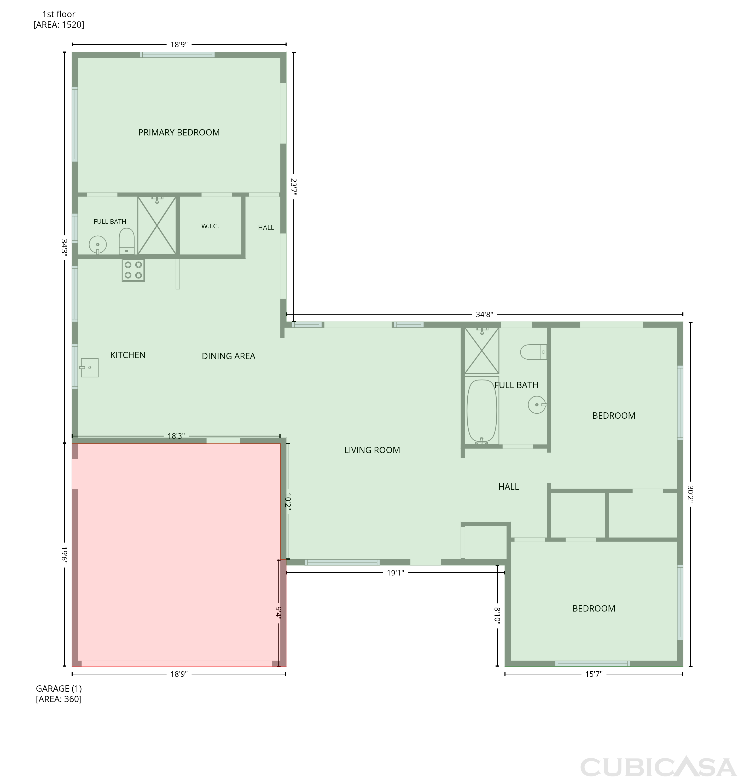 Main Floor of 1825 NE 26th Dr, Wilton Manors, FL