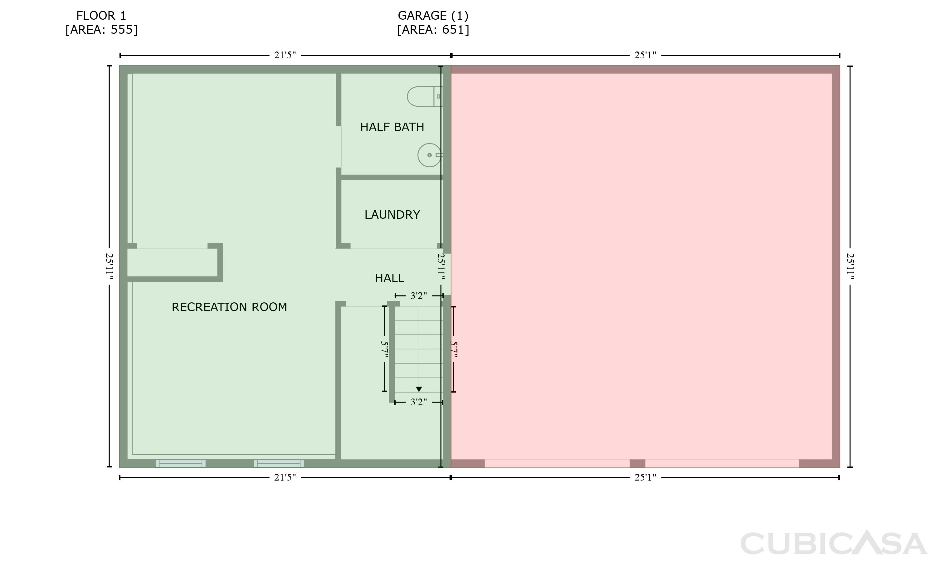 Main Floor of 210 Woodbridge Dr, Dallas, GA