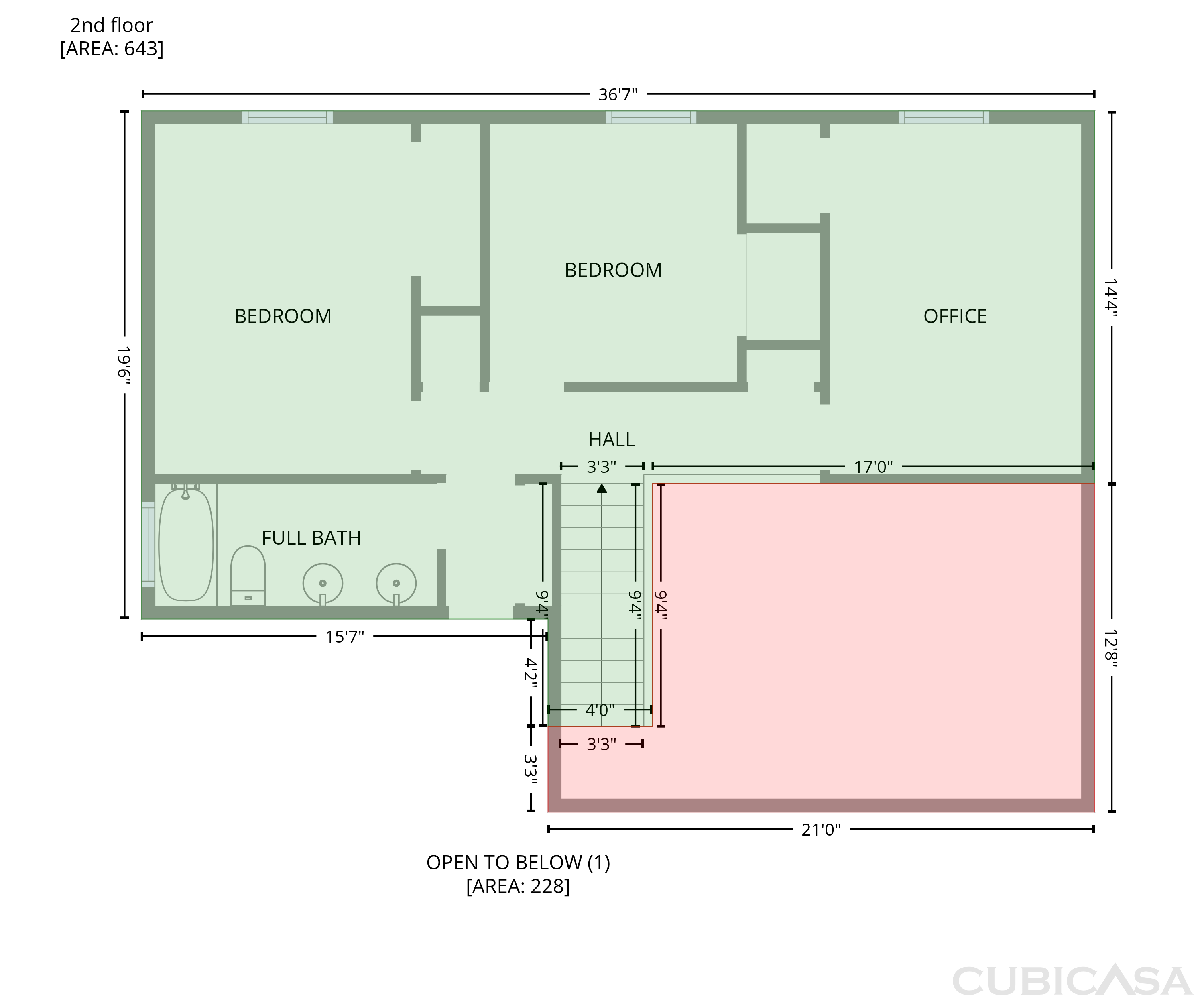 Second Floor of 4300 Windwillow Ct, Fort Worth, TX