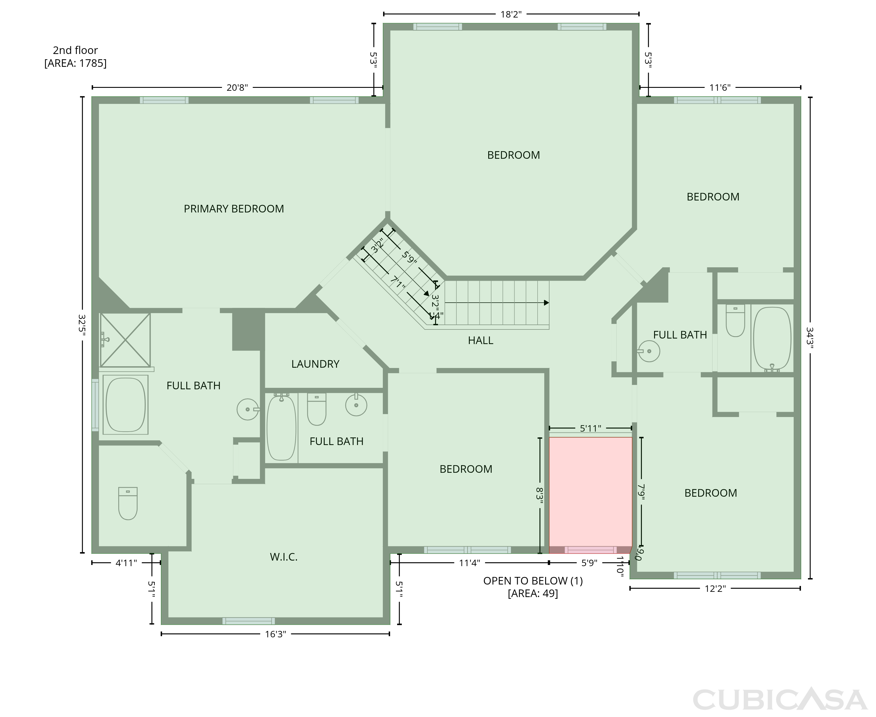 Second Floor of 798 Kallispel Ct, Hampton, GA
