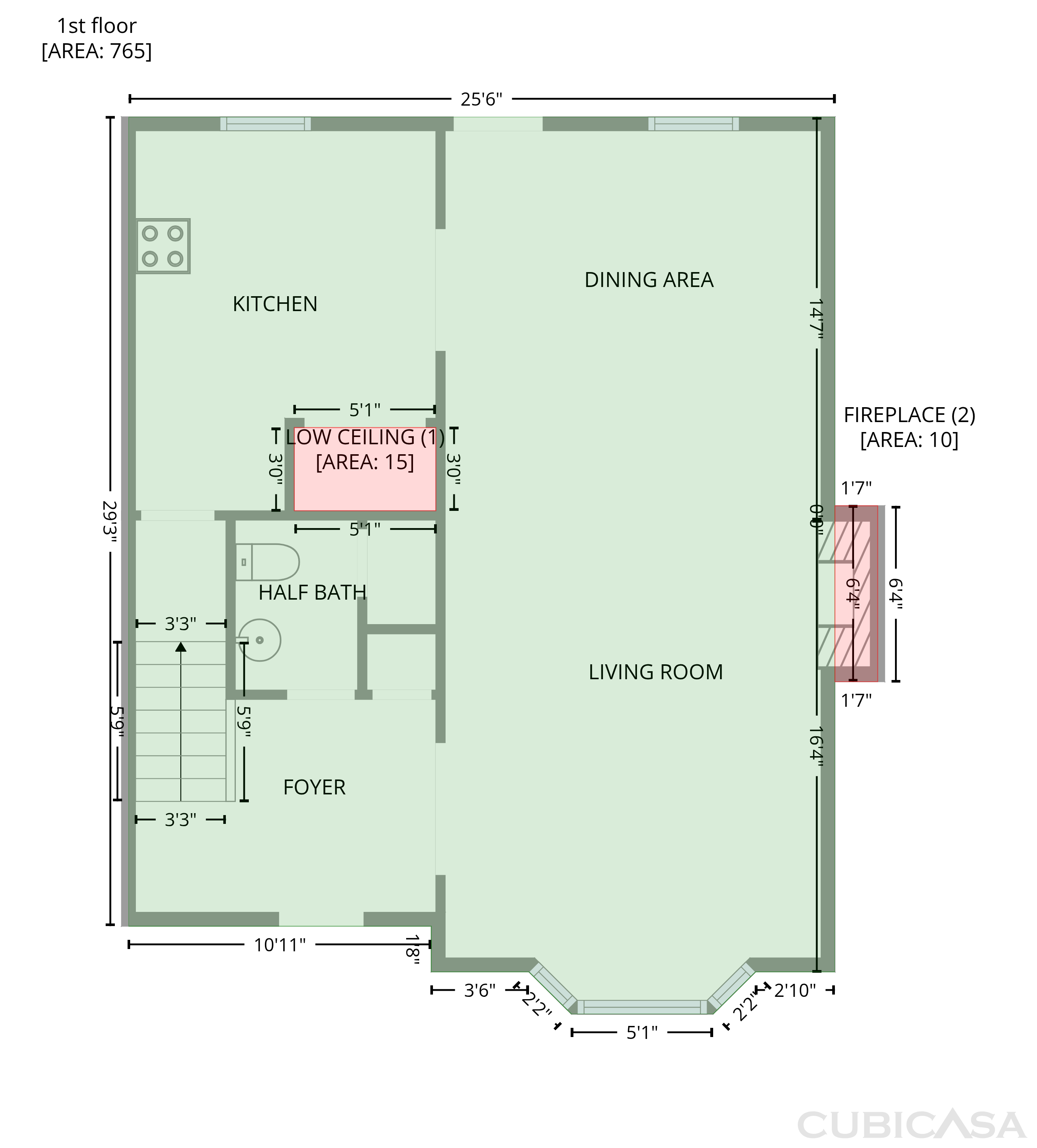 Main Floor of 4558 Coopers Creek Pl SE, Smyrna, GA