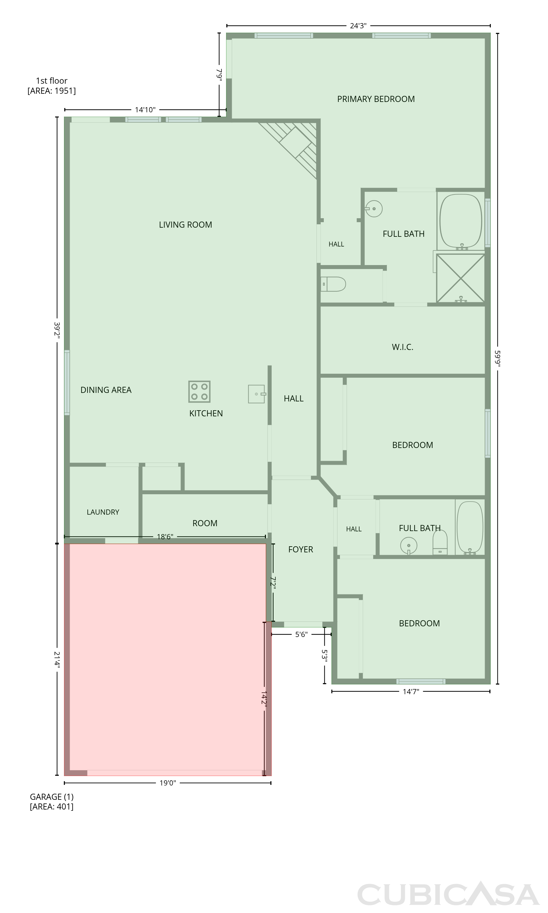 Main Floor of 120 Donna Cir, Granbury, TX
