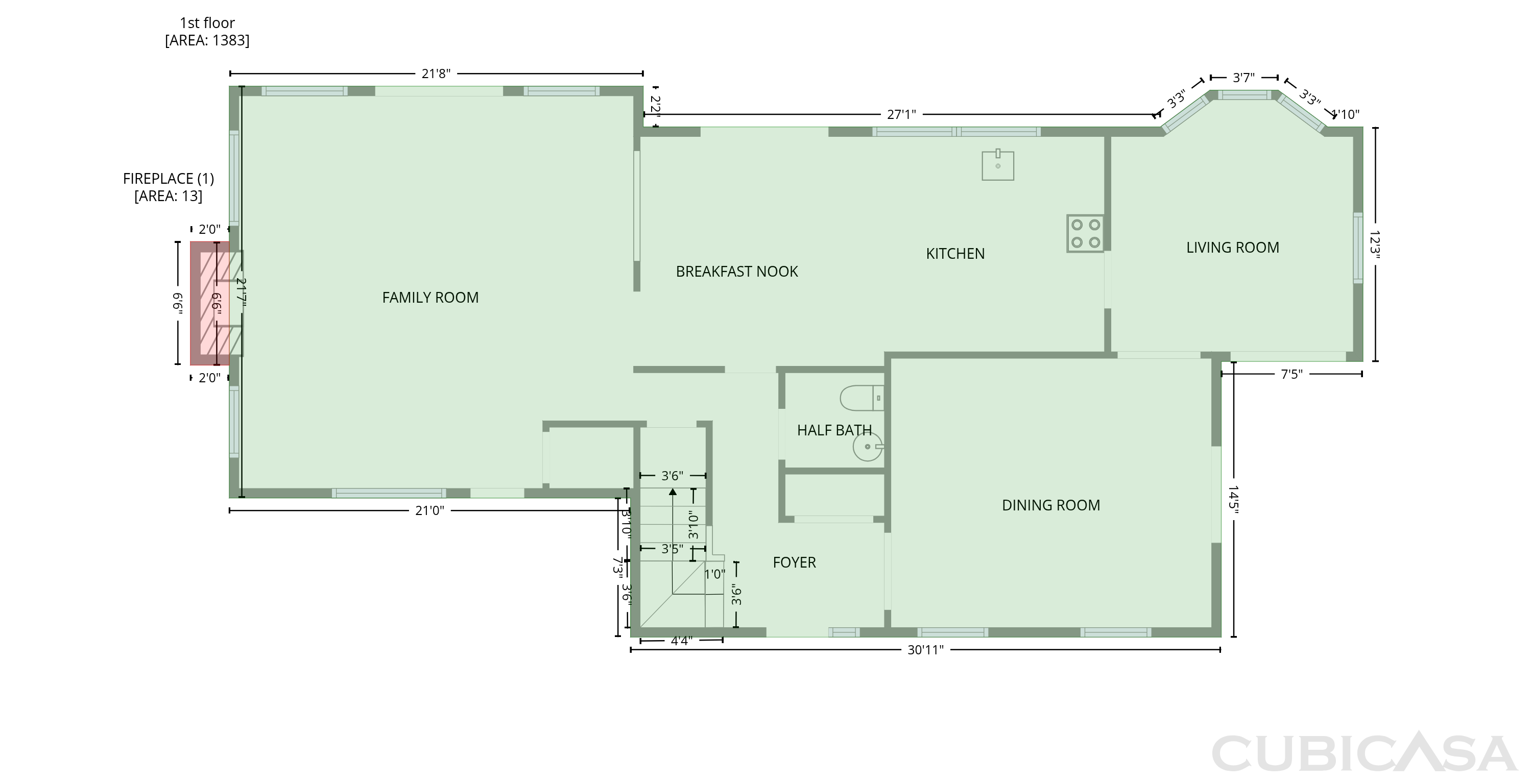 Main Floor of 6536 Mountview Ct, Brighton, MI