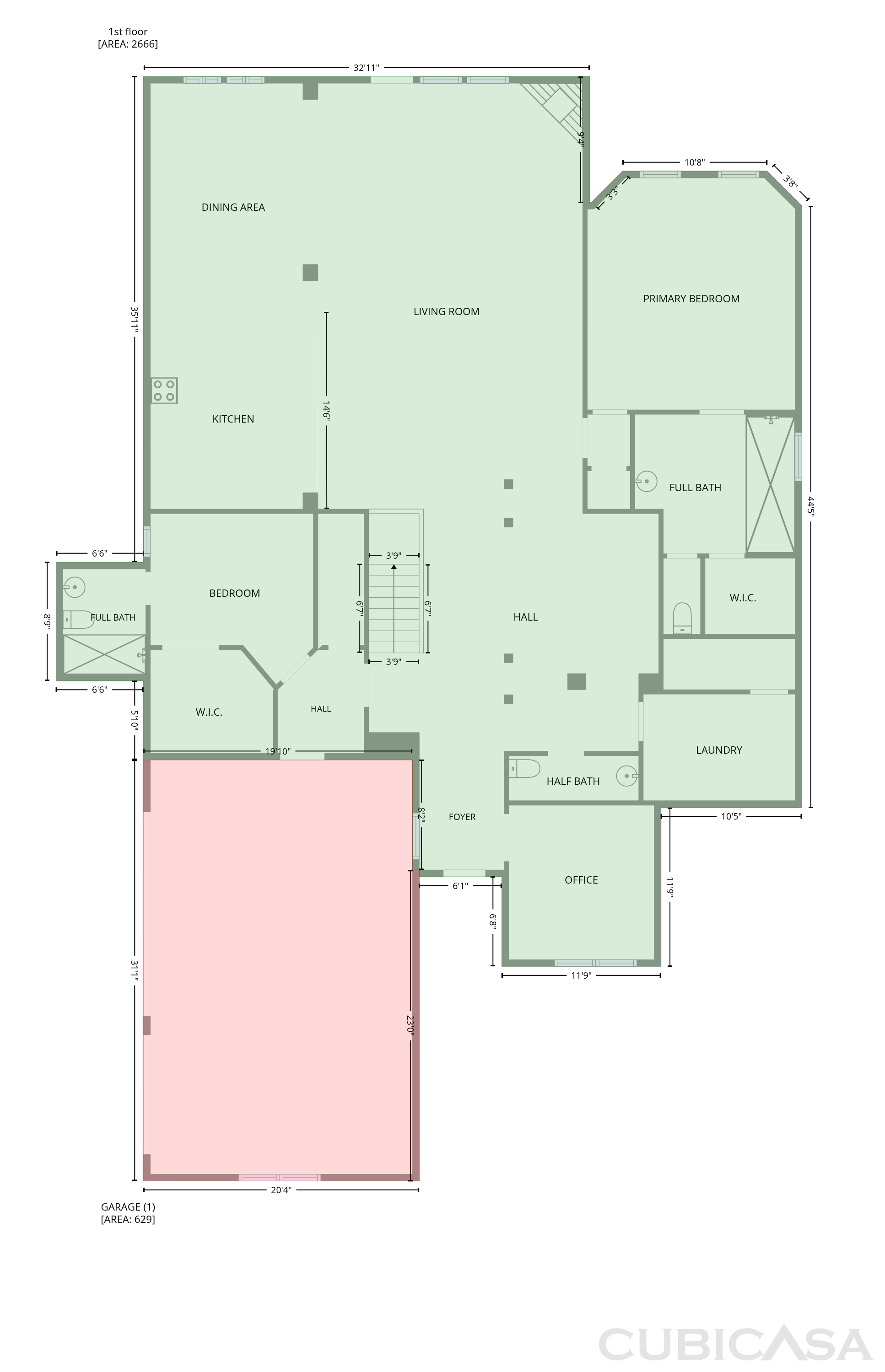 Main Floor of 1505 Hudson Dr, Ennis, TX