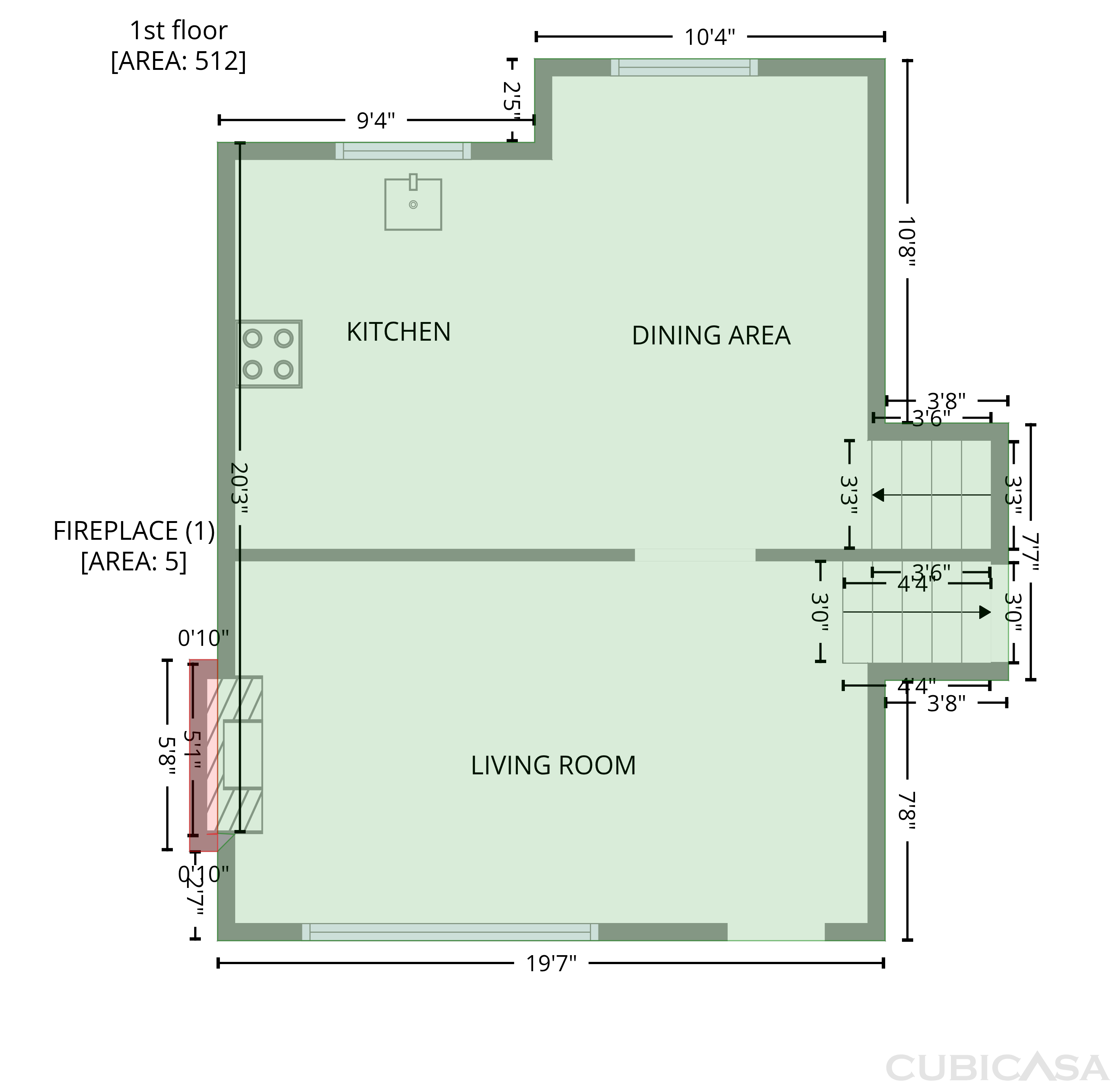 Second Floor of 324 Woodale Dr, Clarksville, TN
