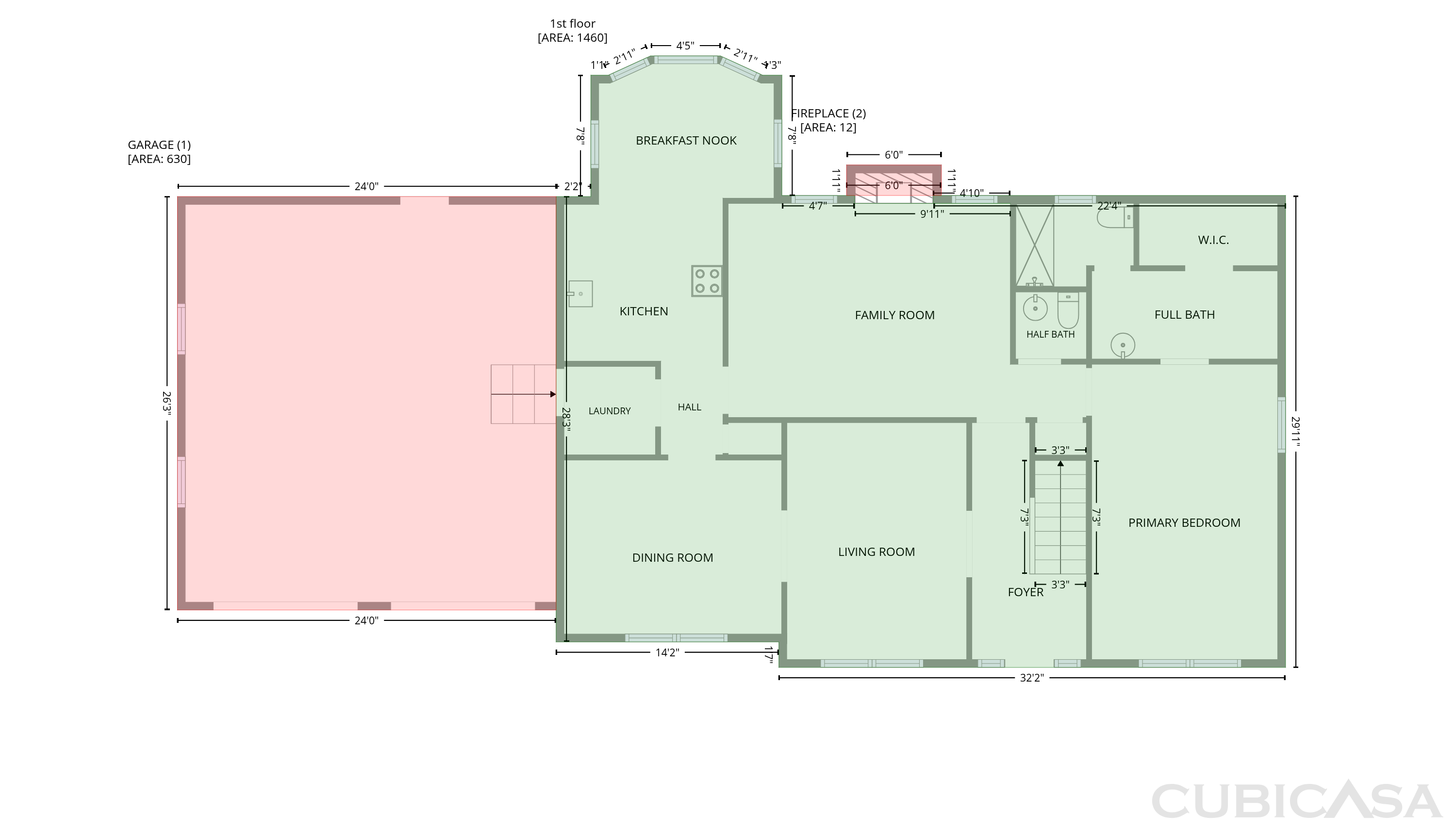 Main Floor of 2337 Rolling Hill Rd, Fayetteville, NC