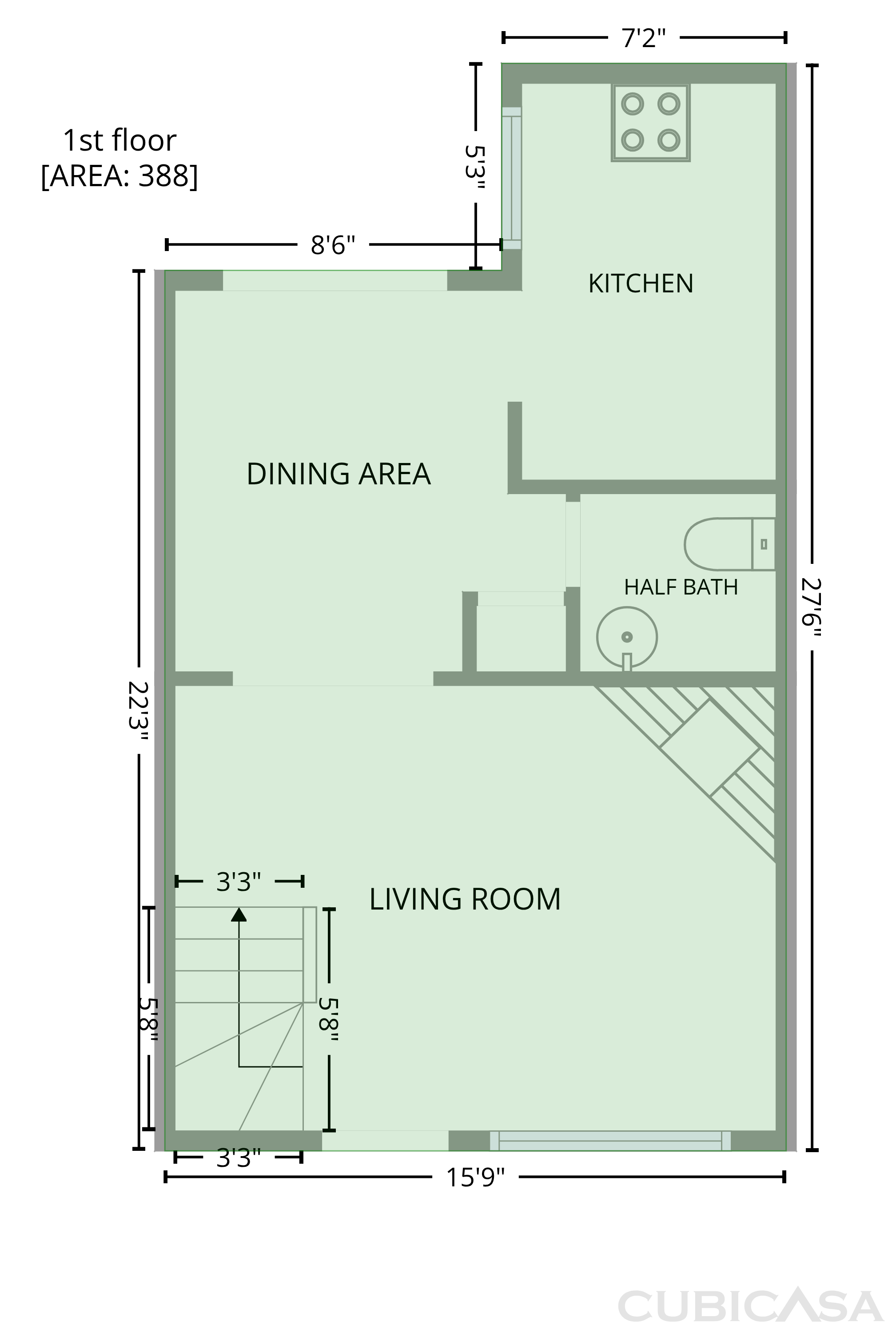 Main Floor of 5240 Janfred Ct, Las Vegas, NV