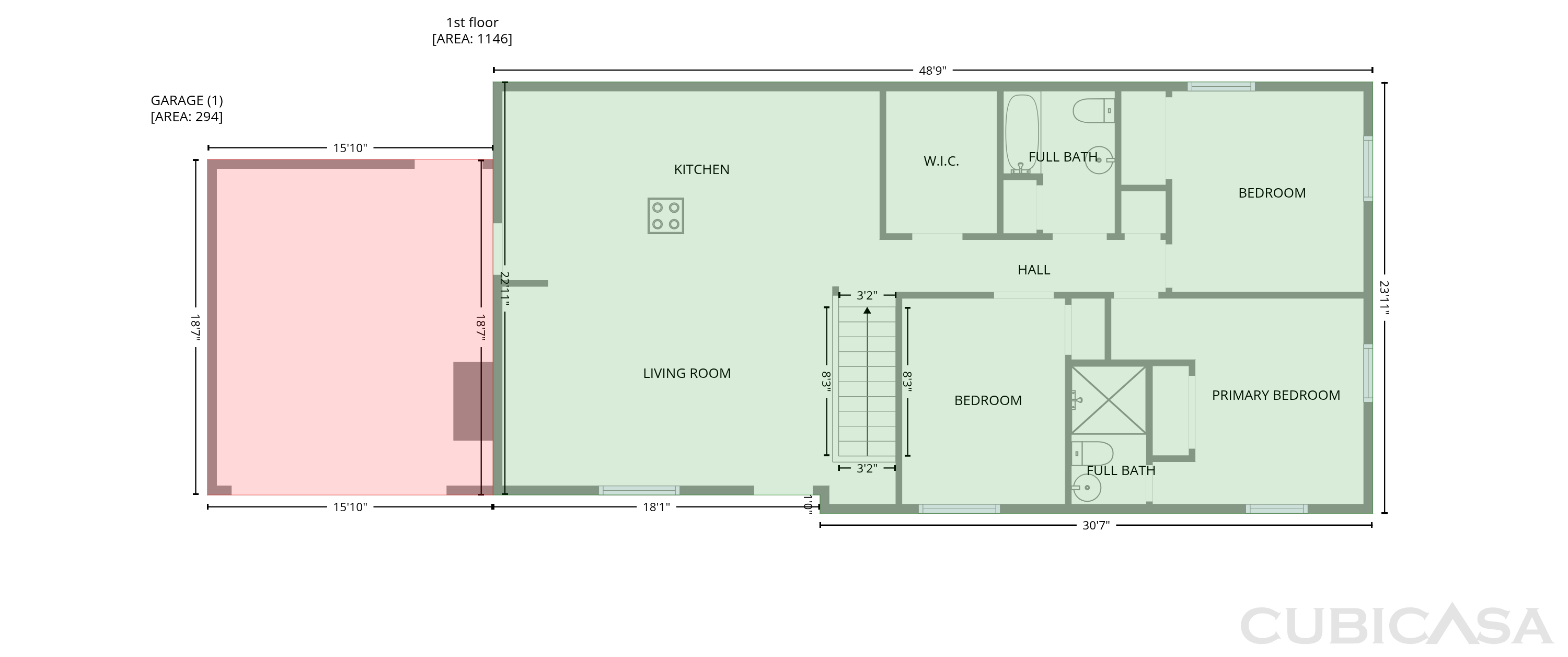 Second Floor of 4747 Nelda Dr, Austell, GA