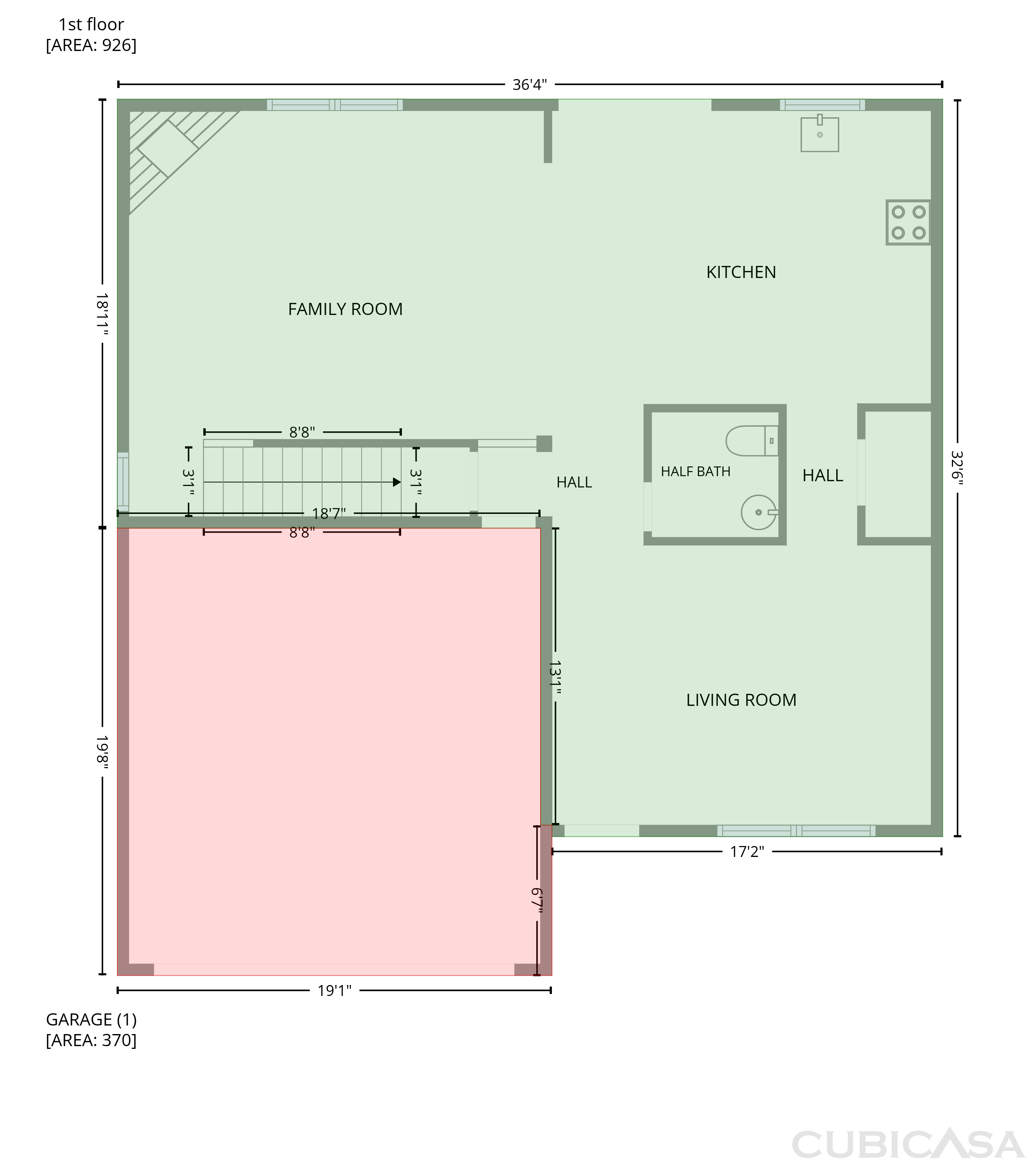 Main Floor of 9833 Wardley Dr, Charlotte, NC