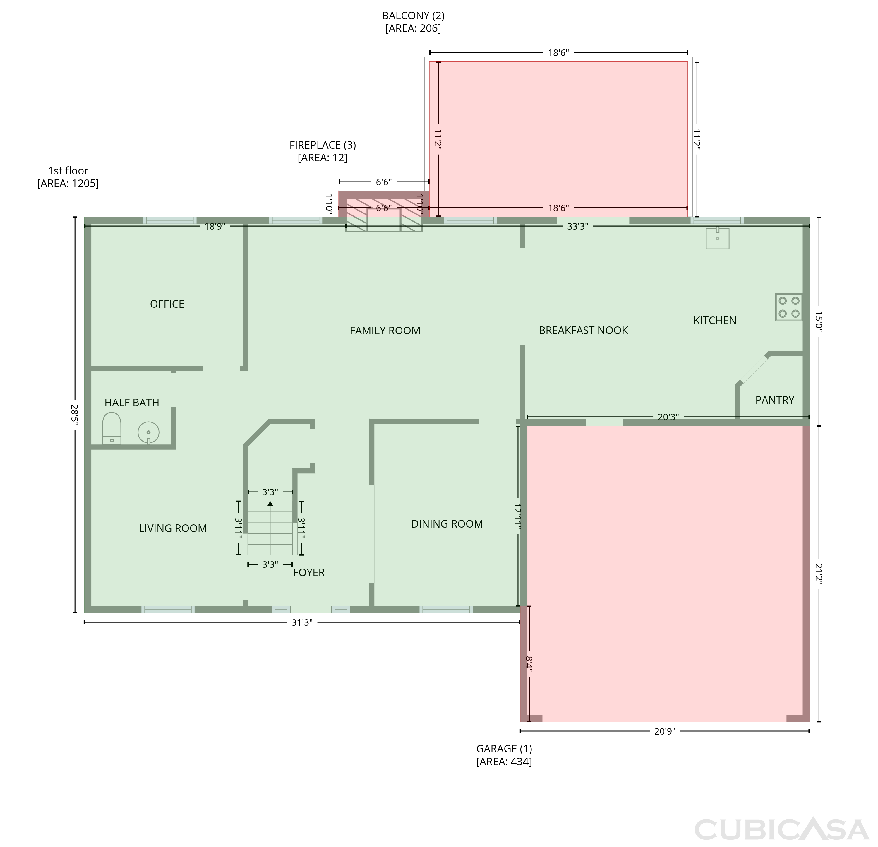 Main Floor of 6257 Polar Fox Ct, Riverdale, GA