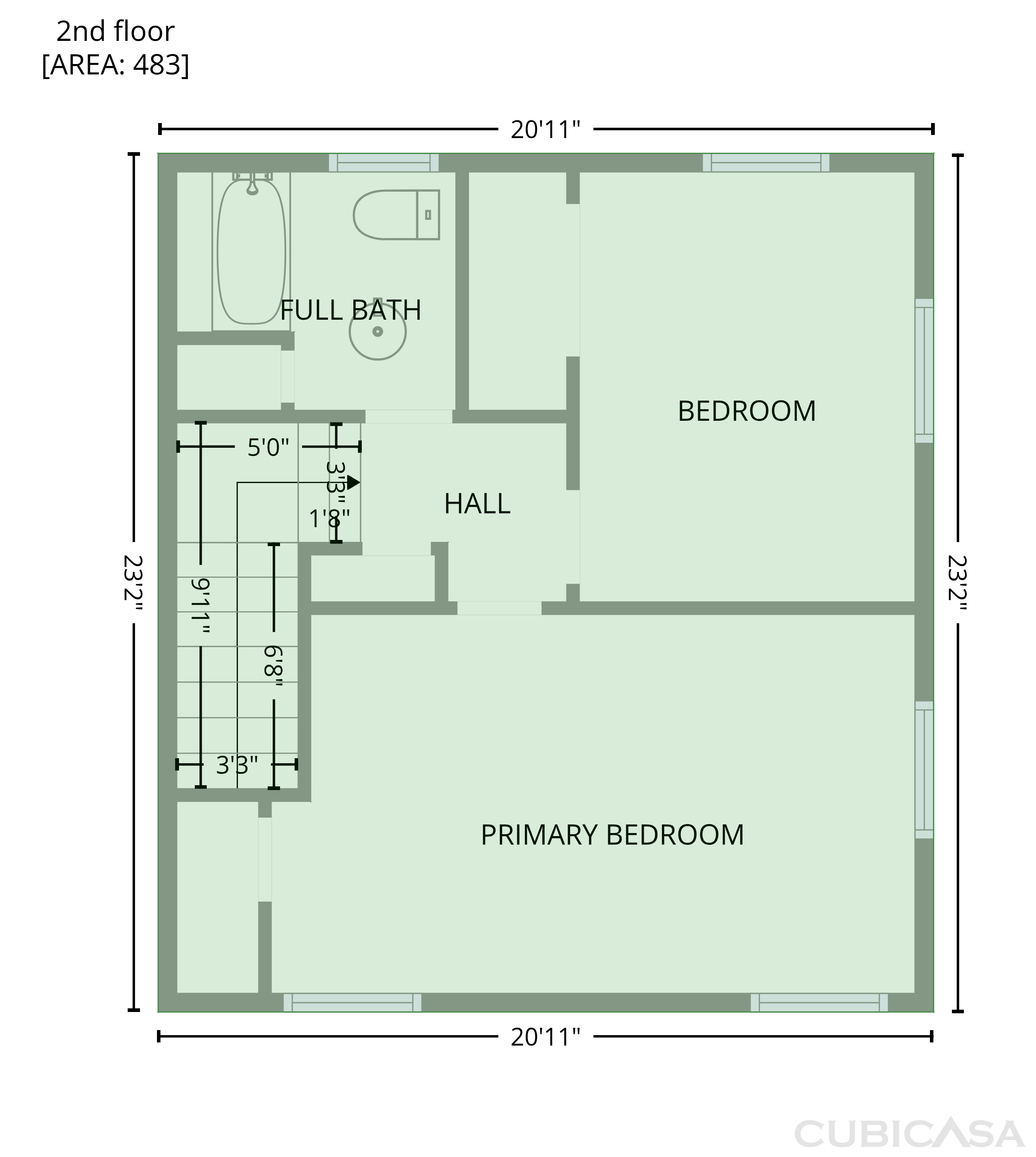 Second Floor of 312 Montrose Ave NW, Canton, OH
