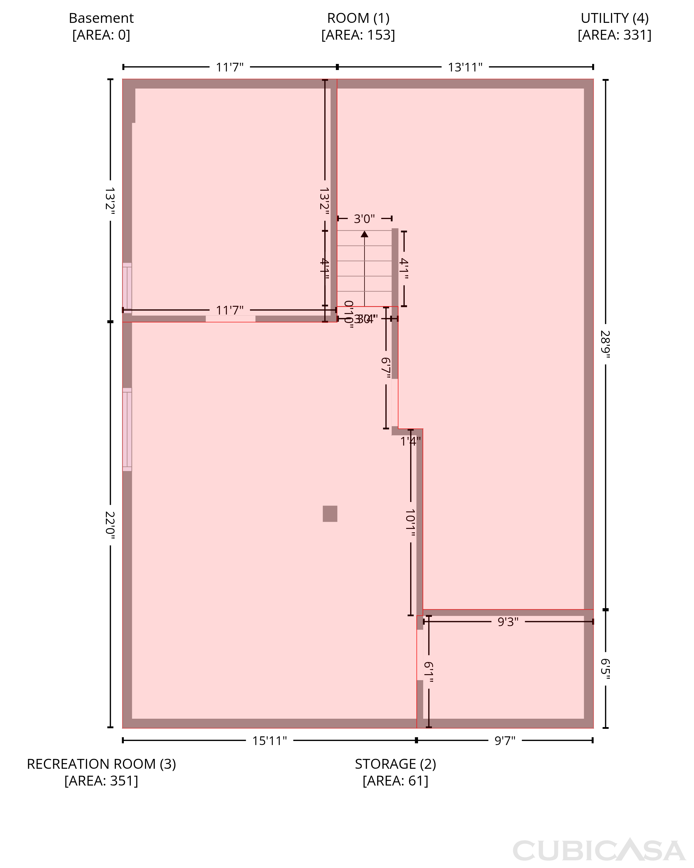 Main Floor of 1430 Union St, Mishawaka, IN