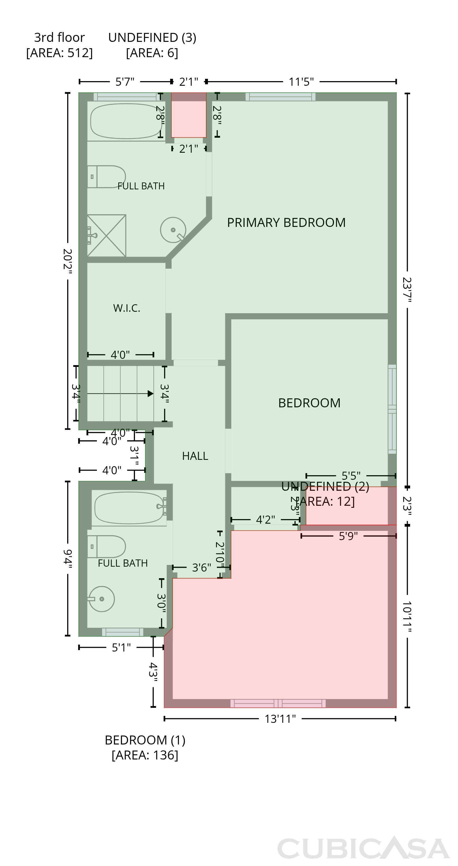 Floor 7 of 12754 Ibis St NW, Coon Rapids, MN