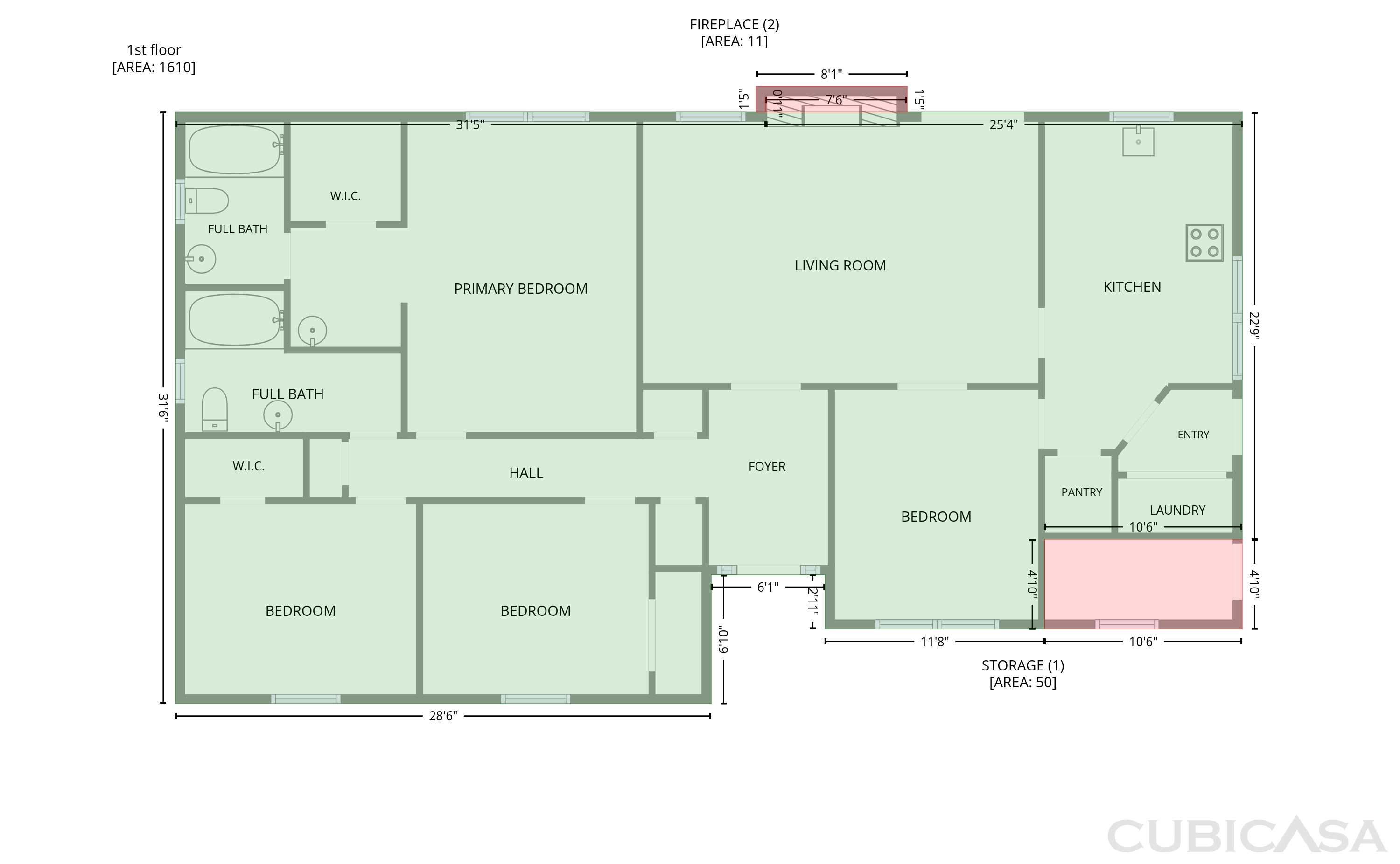 Main Floor of 4202 Wrentree Dr, Dallas, NC