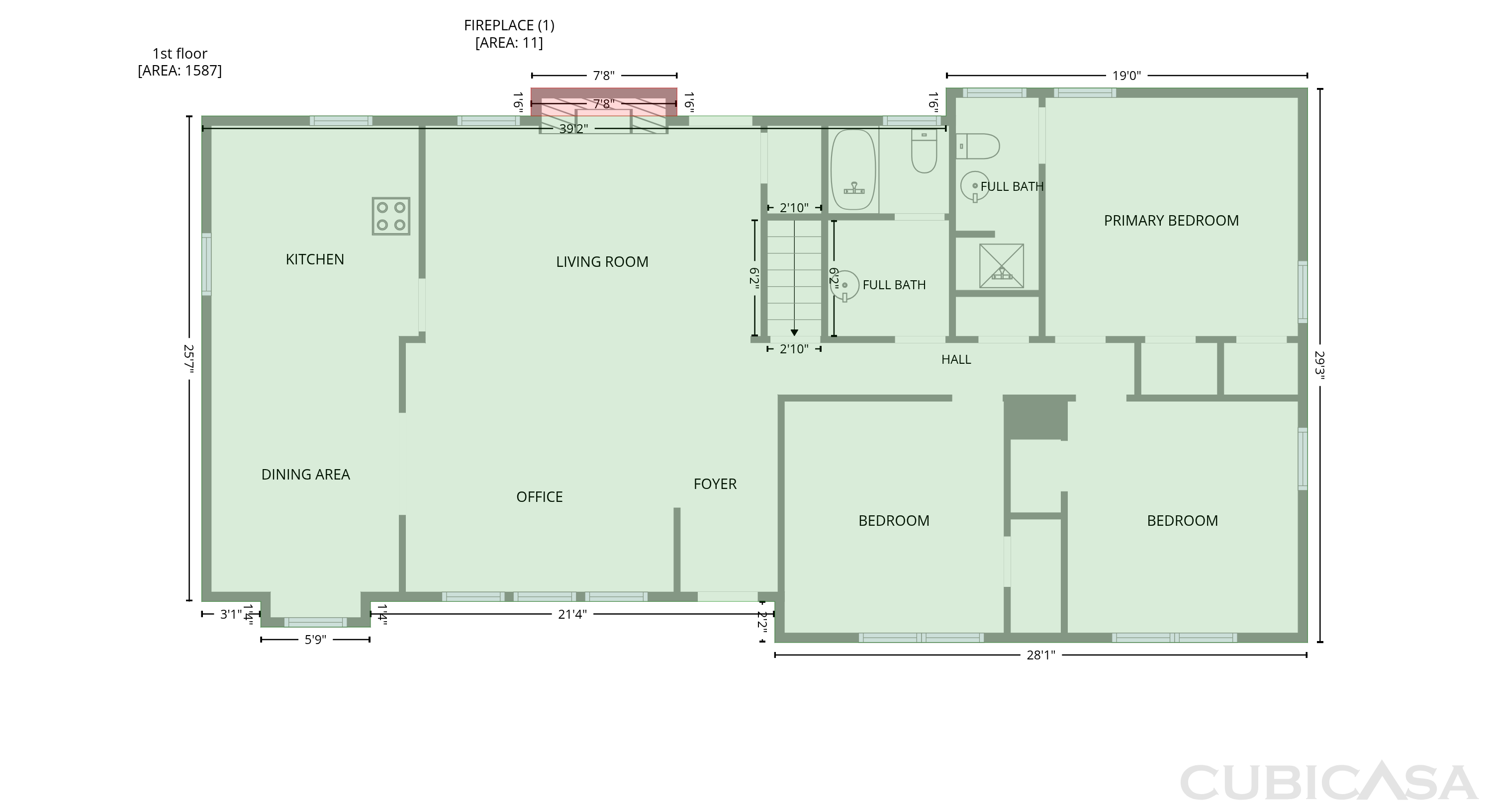 Second Floor of 4676 Fairway Dr, Pinson, AL