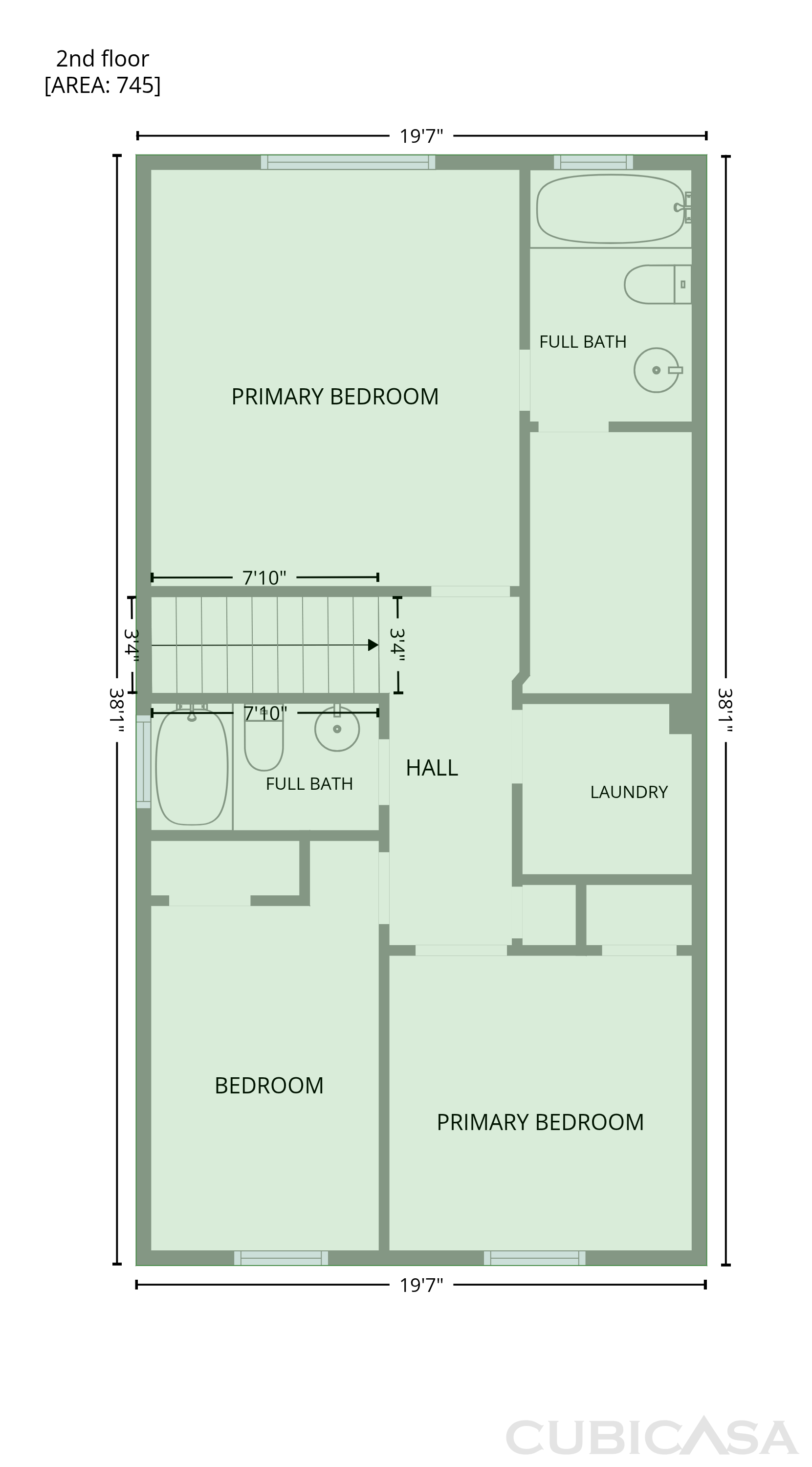 Second Floor of 1376 S Boulder St, Gilbert, AZ