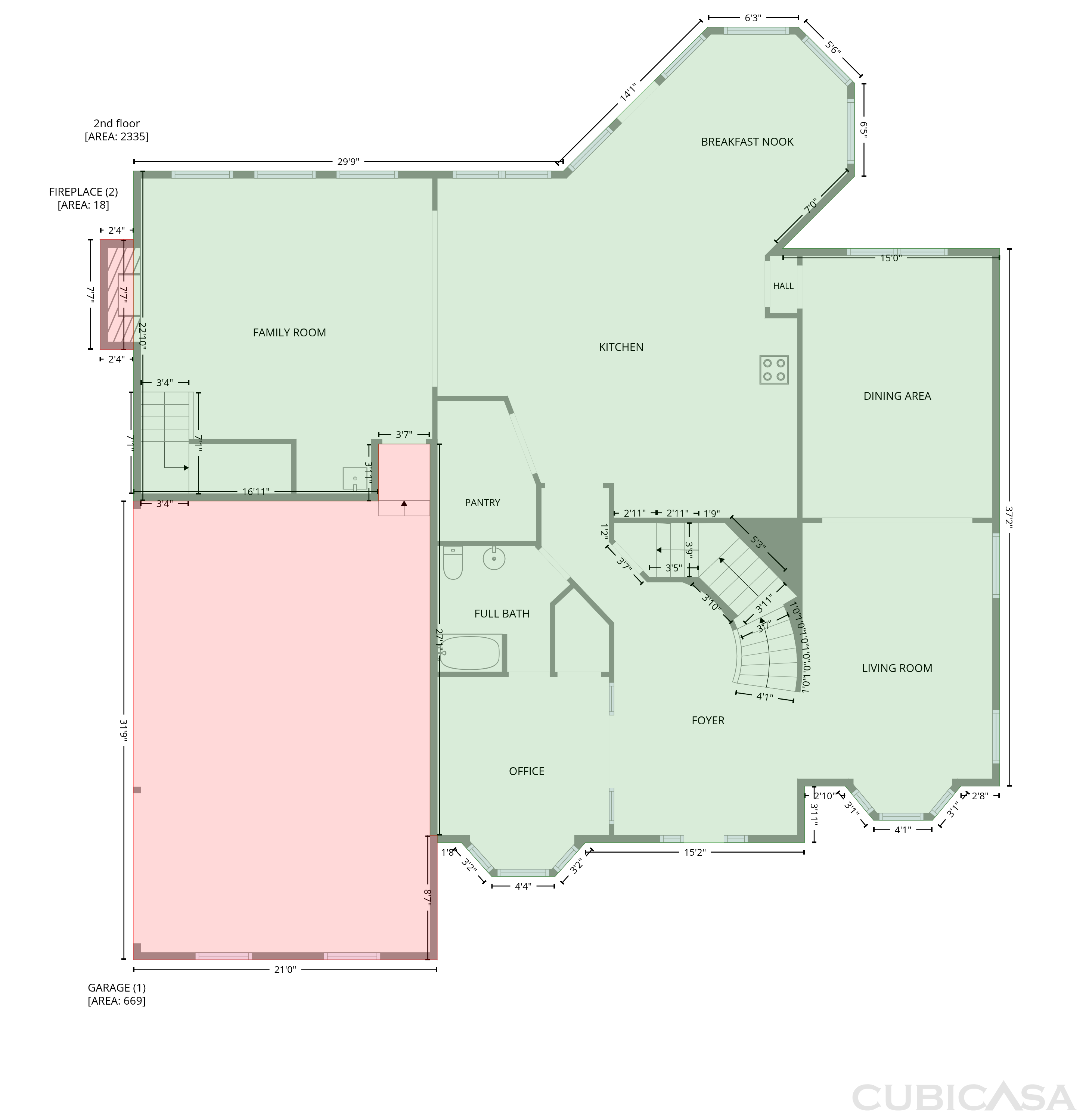 Second Floor of 2745 Kensington Ct, Cumming, GA