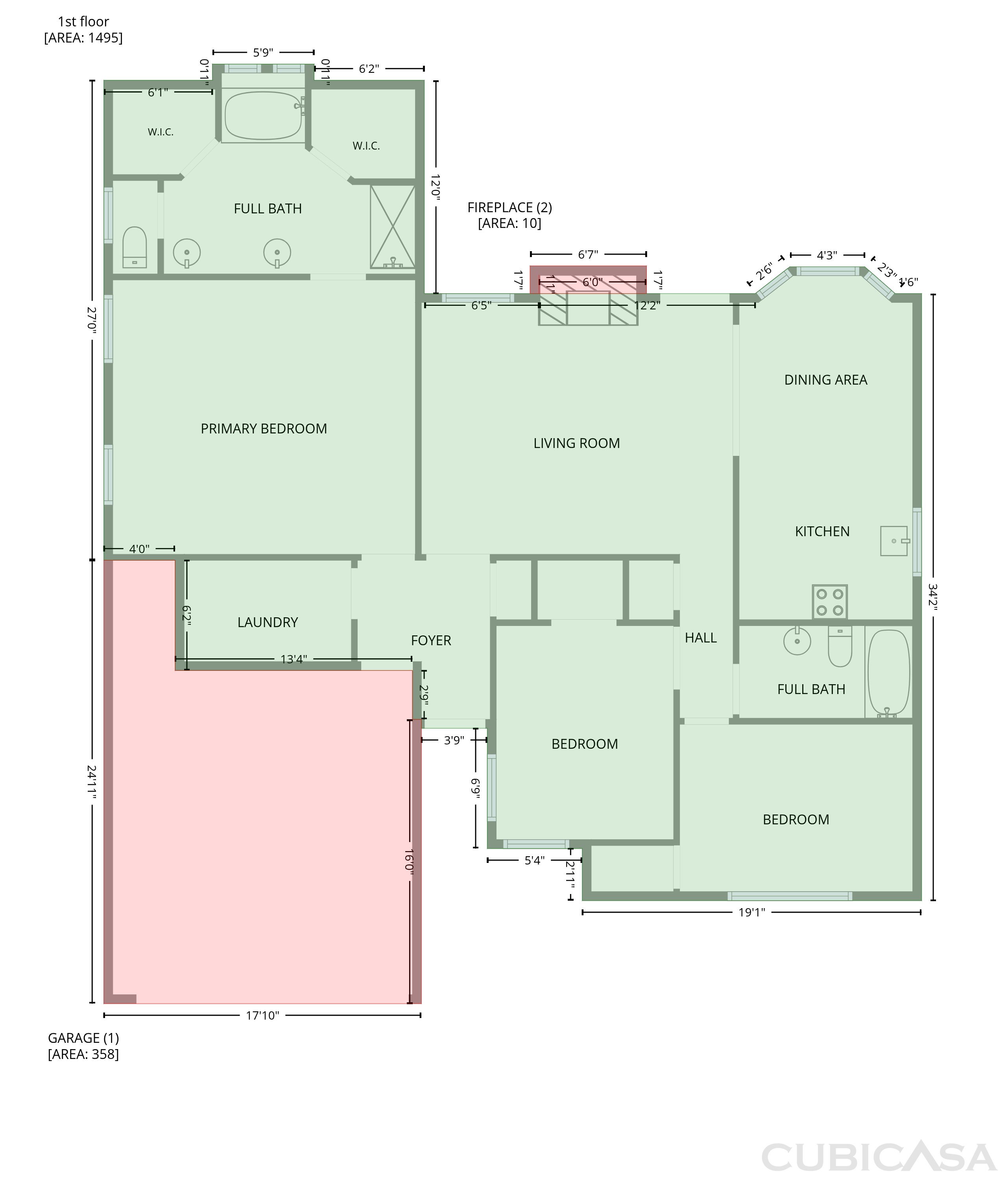 Main Floor of 935 Thistle Ridge Ln, Arlington, TX