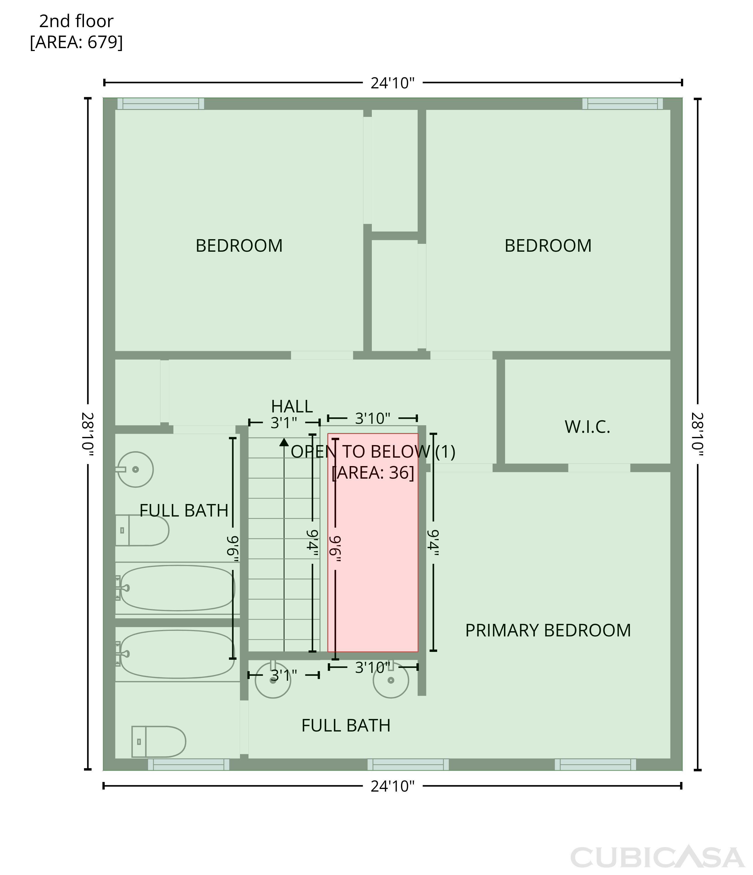 Second Floor of 2054 Willowdale Ct, Mount Pleasant, SC