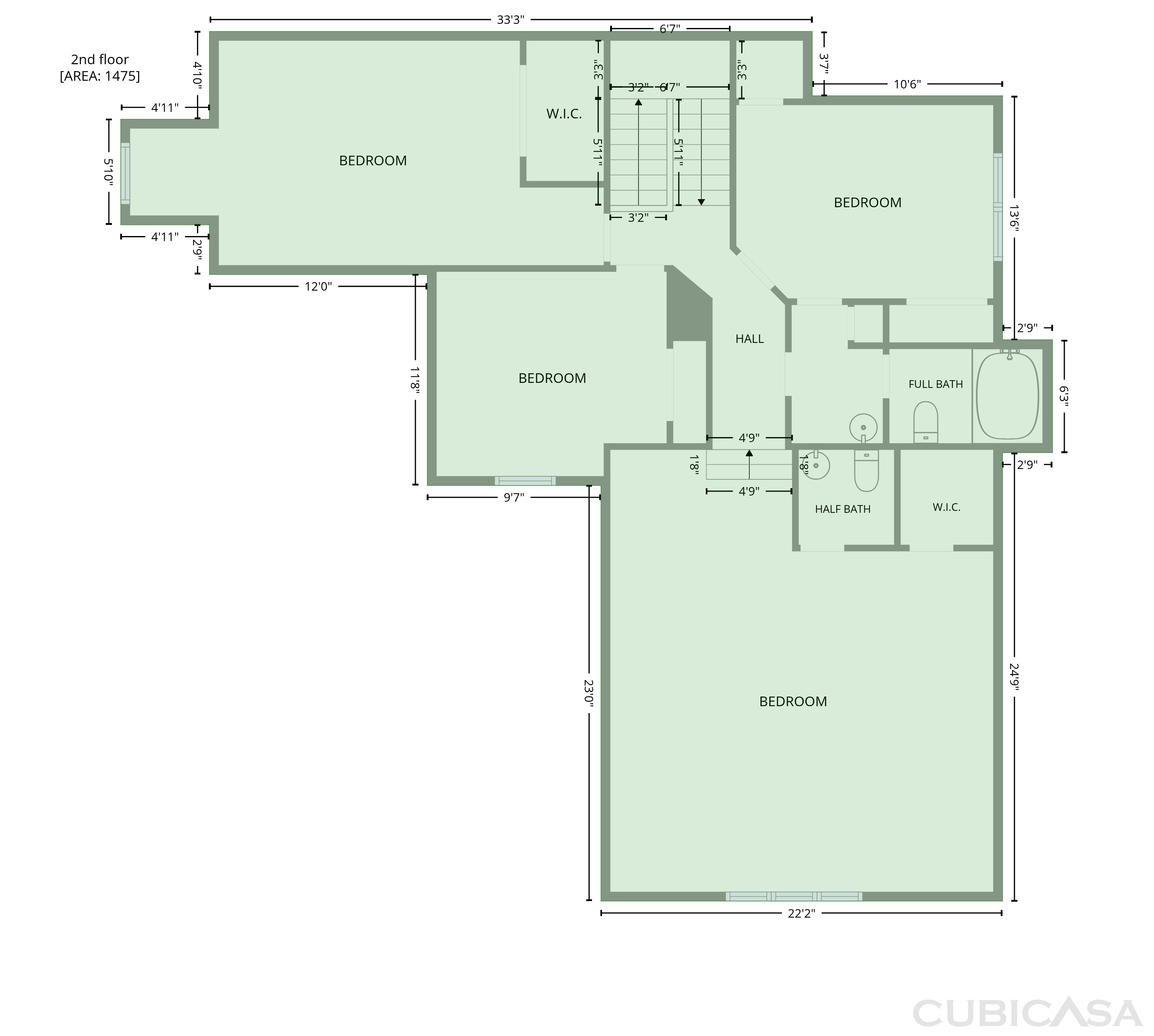 Second Floor of 1307 Christina Ct, Lebanon, TN