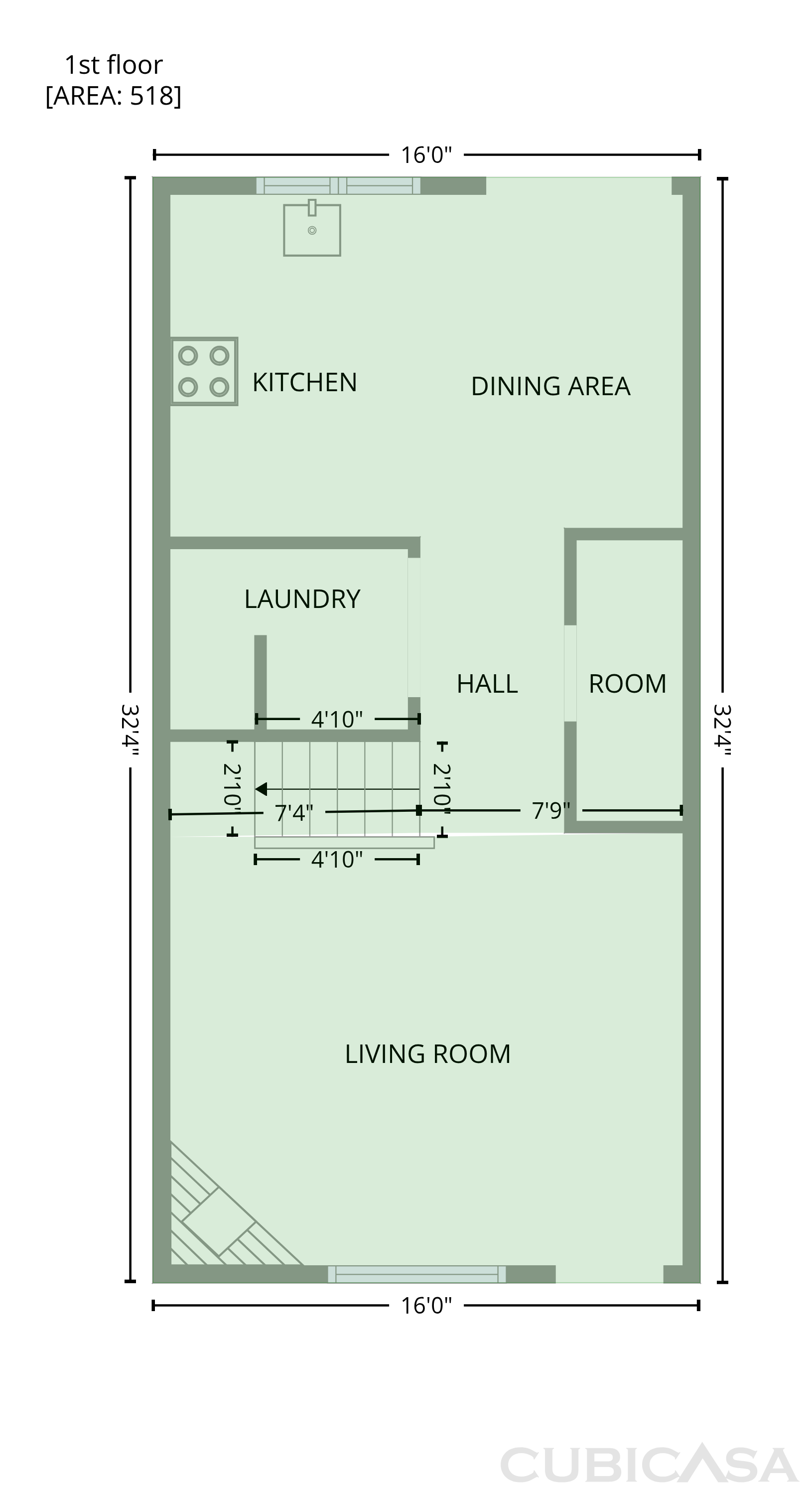 Main Floor of 4901 E Kelton Ln, Scottsdale, AZ
