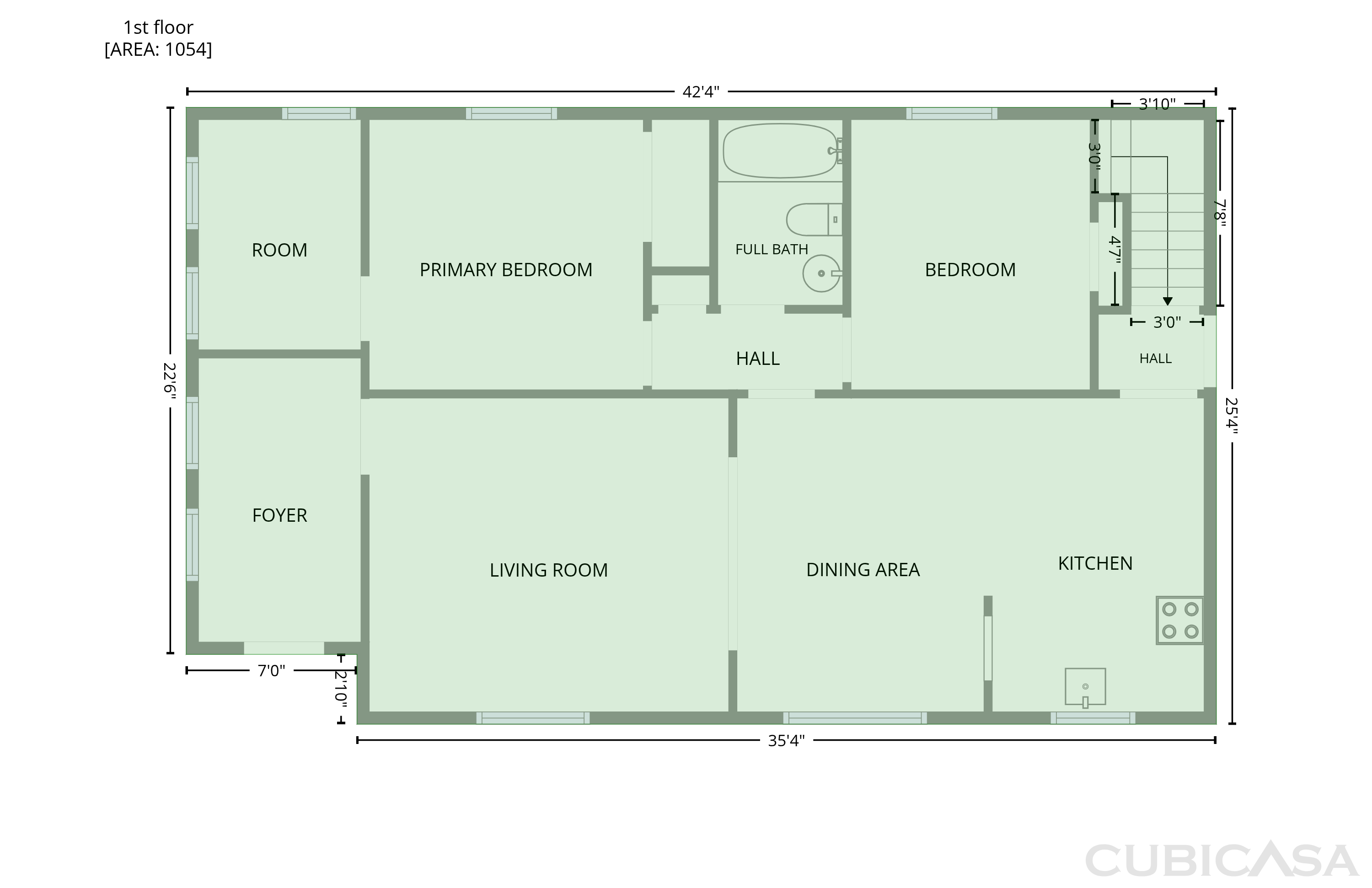 Second Floor of 3907 E 16th St, Indianapolis, IN