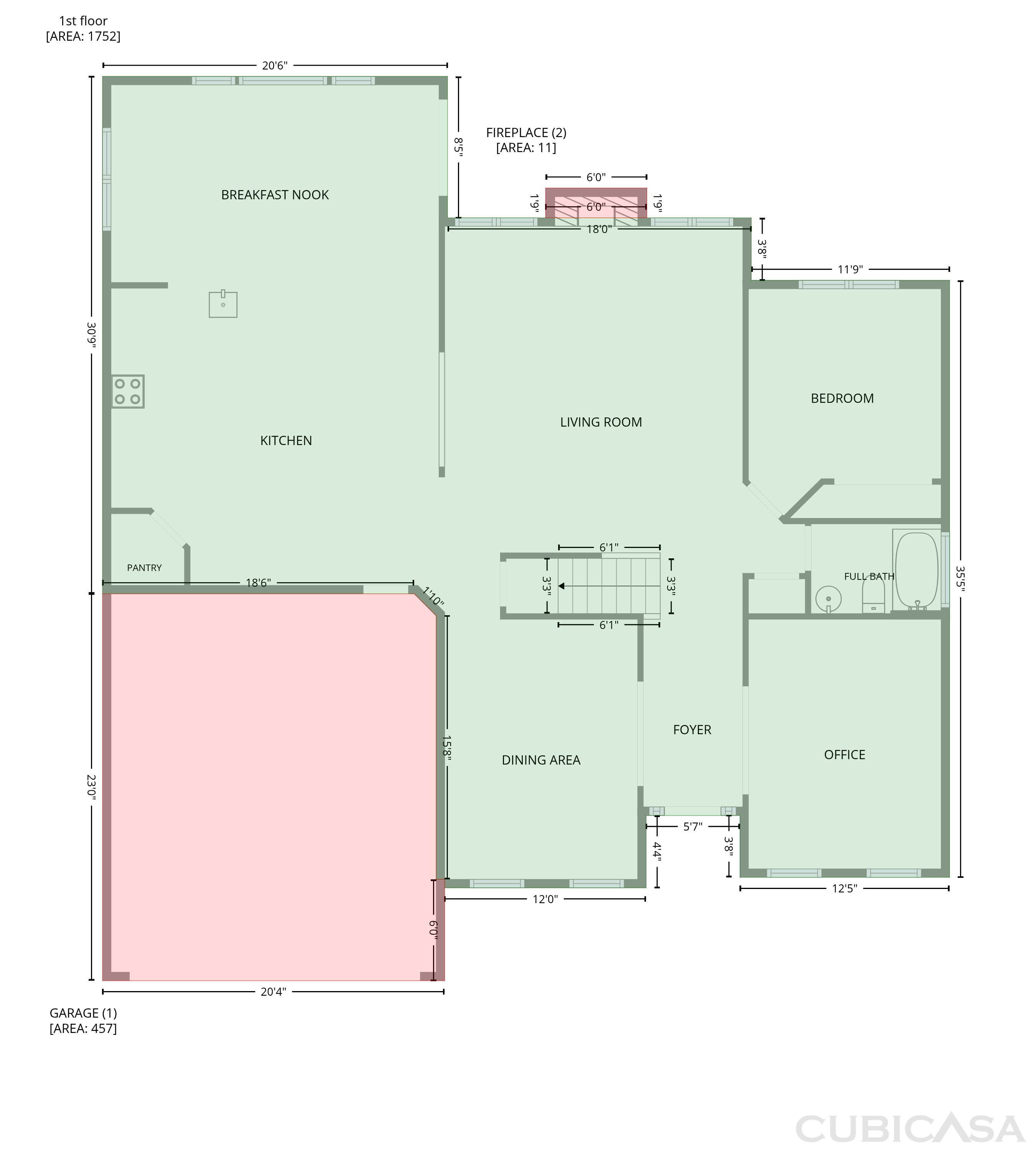 Main Floor of 821 Pinkney Pl, Stanley, NC