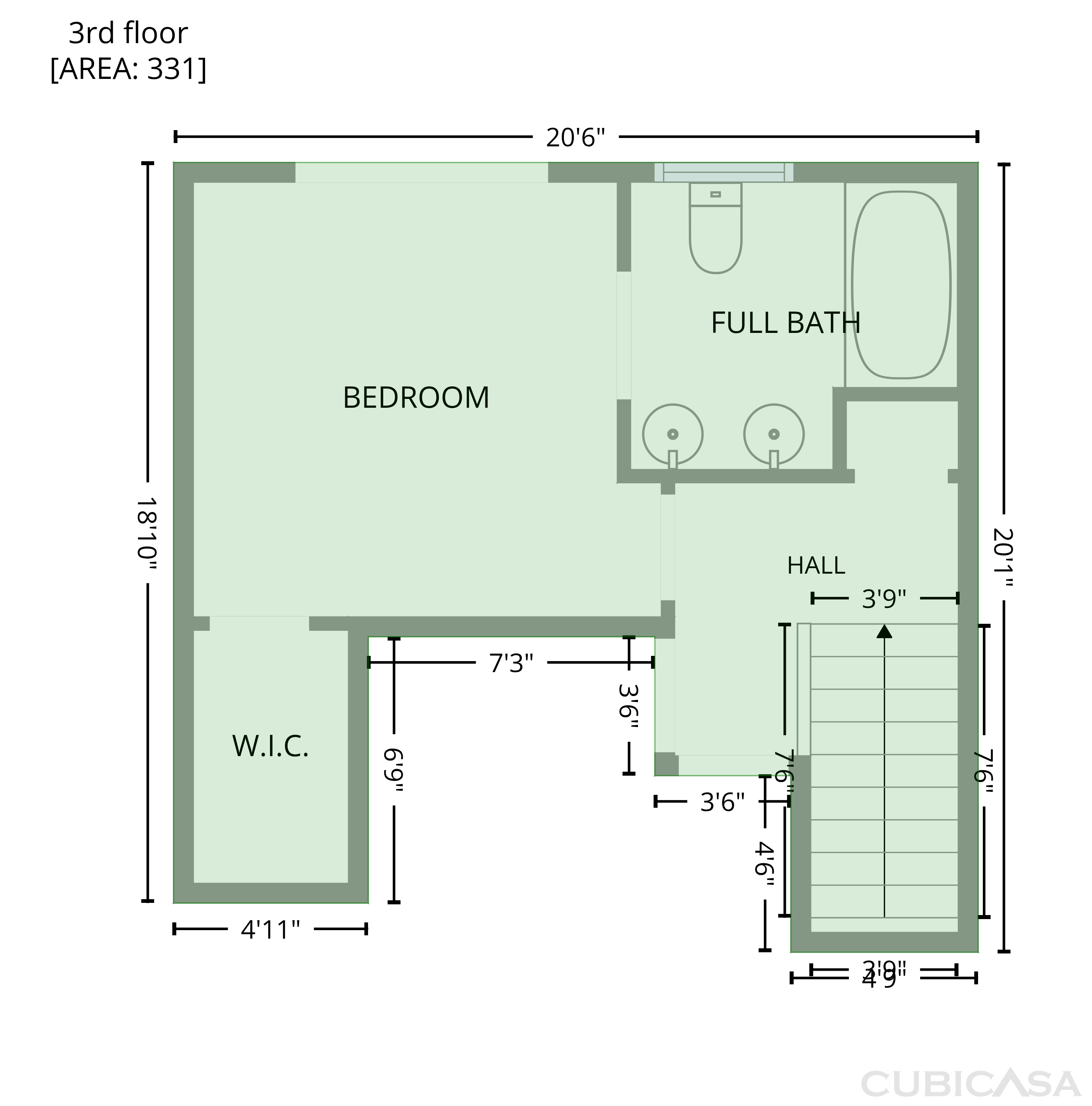 Third Floor of 139 Ramsden Ave, La Vergne, TN